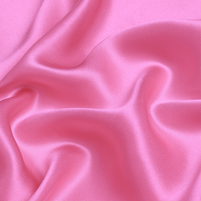 Pink 100% Pure Mulberry Silk Fabric by the Yard 44" width 19 mm 6A Grade
