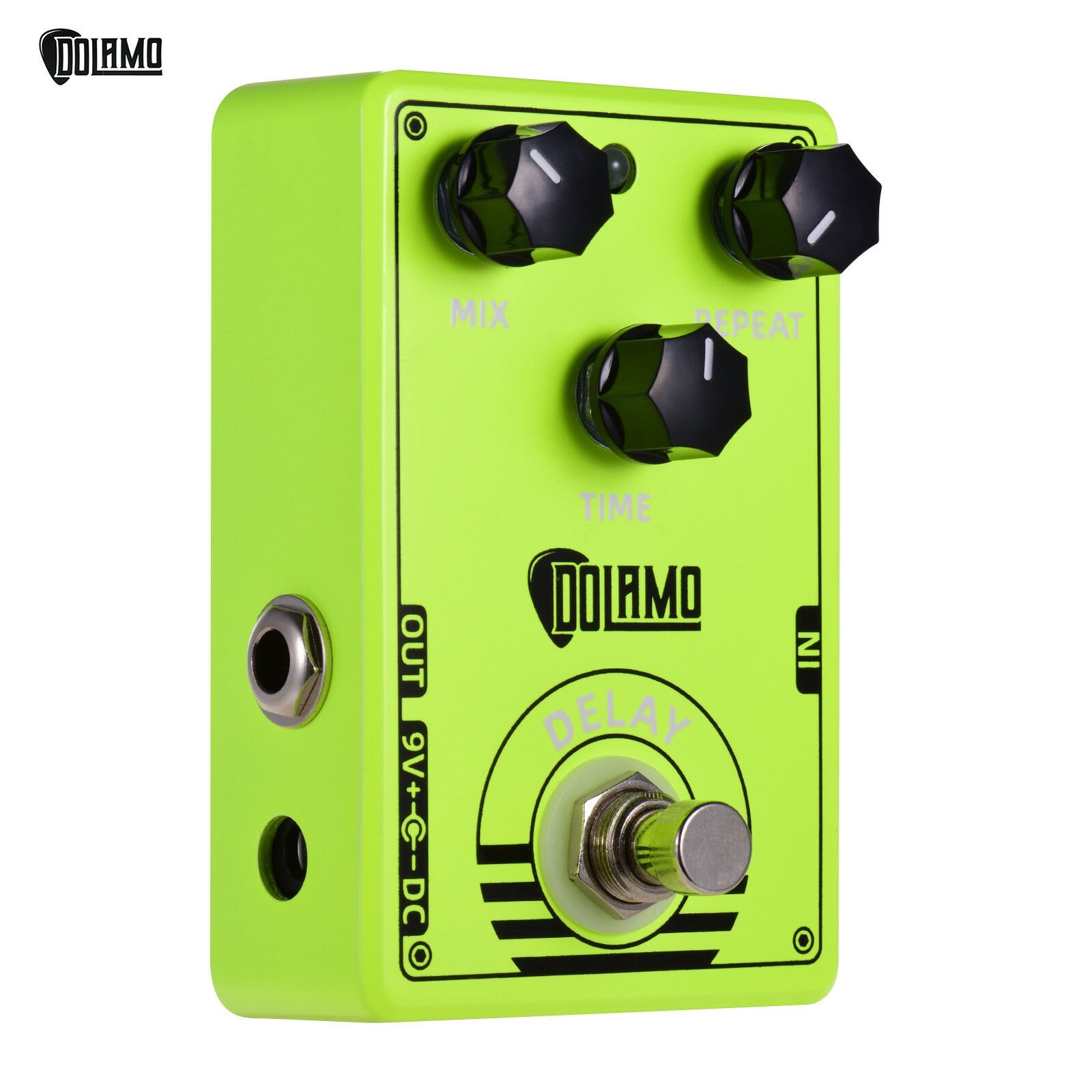 Dolamo D-14 Digital Delay 1000ms Guitar Effect Pedal W/ Controls True Bypass NEW