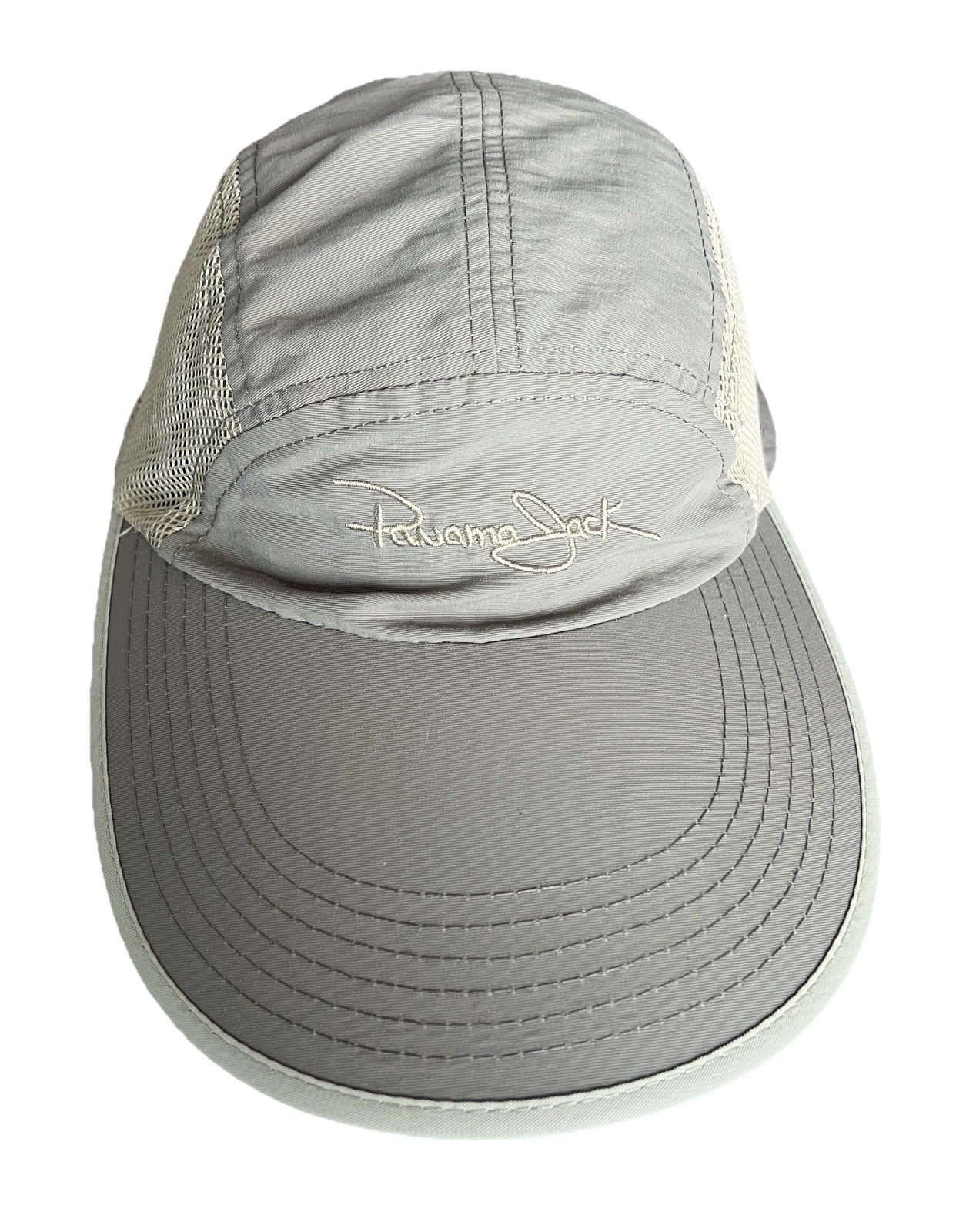Panama Jack Outdoor SunHat Mesh Venting and neck protector khaki Fishing,Beach
