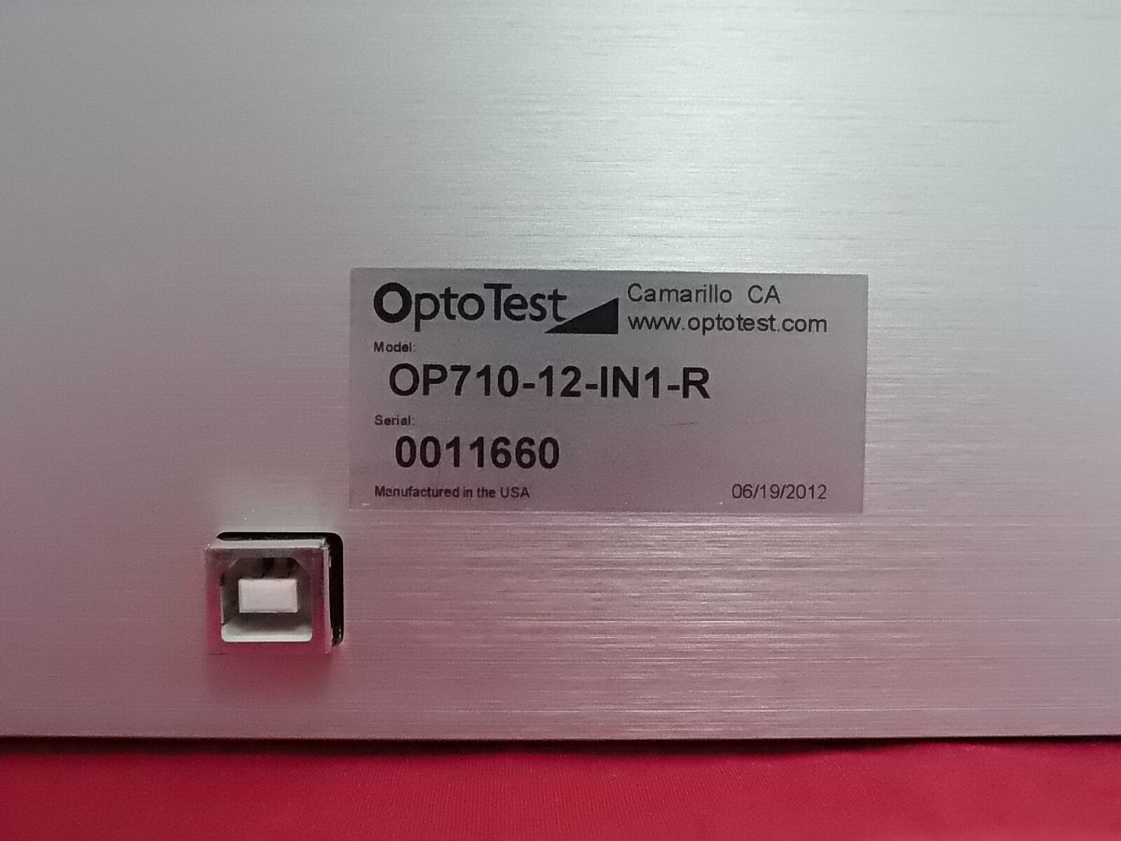 OptoTest OP710 Multi-Channel Optical Power Meter