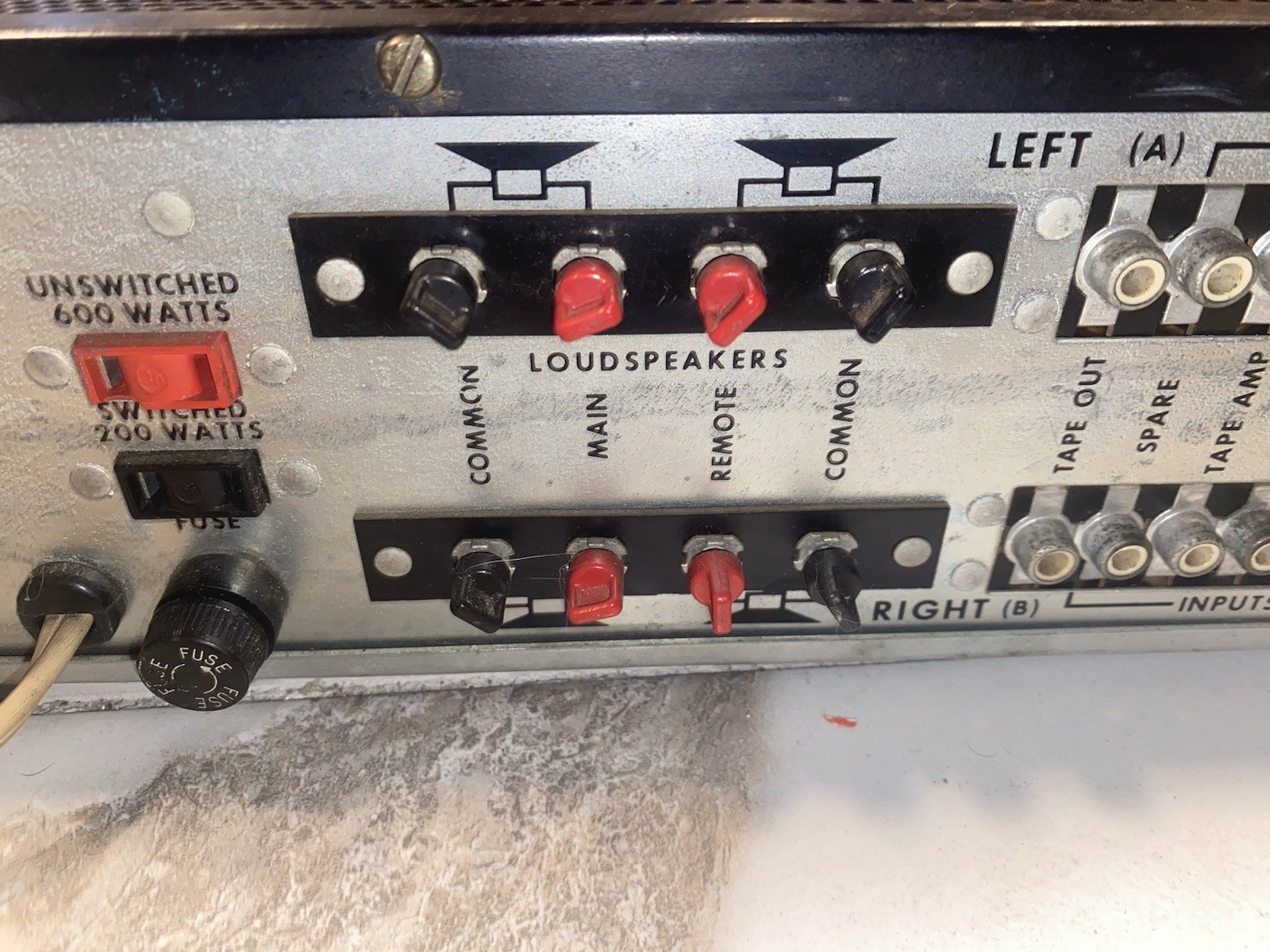 Dynaco SCA 80 Integrated Solid State Amplifier For parts