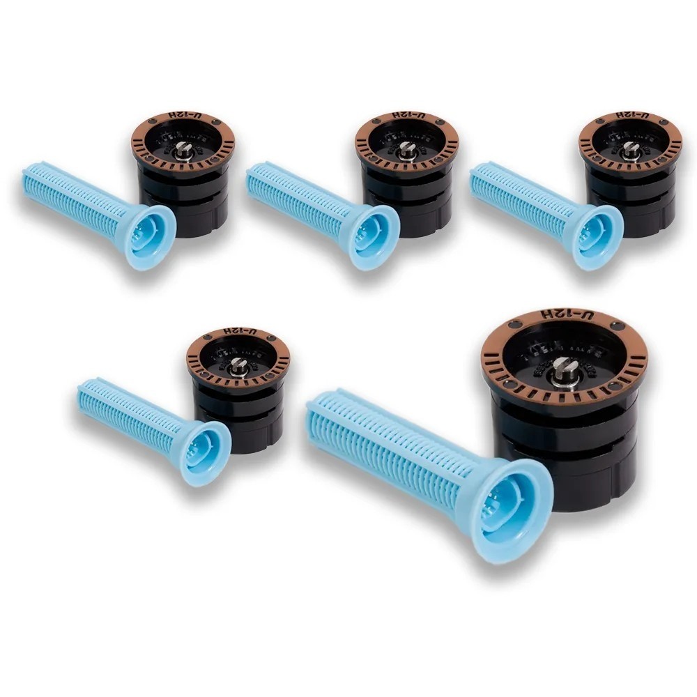 (5) Rain Bird U12H U-Series Nozzle 12' Radius Half-Circle Spray Pattern (180°)