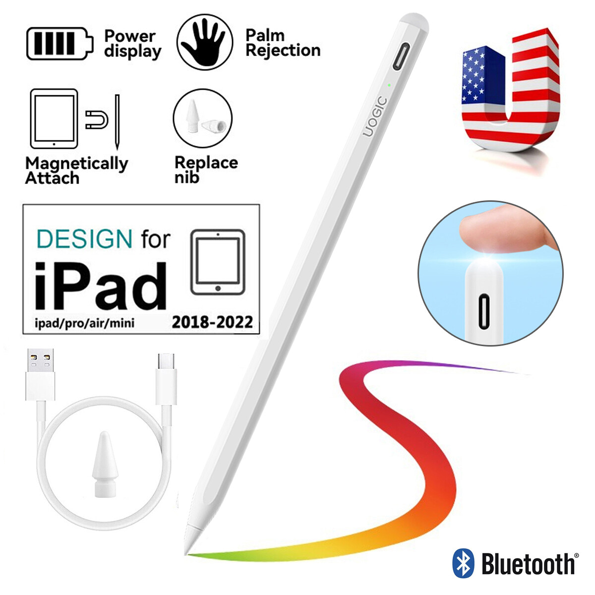 New Multi-Shortcuts iPad Pencil Fits For iPad iPad Air iPad Mini iPad Pro UK