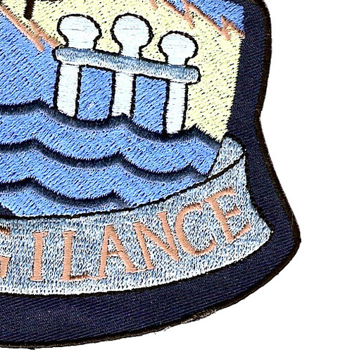 4604th Support Squadron Texas Tower 2 Patch