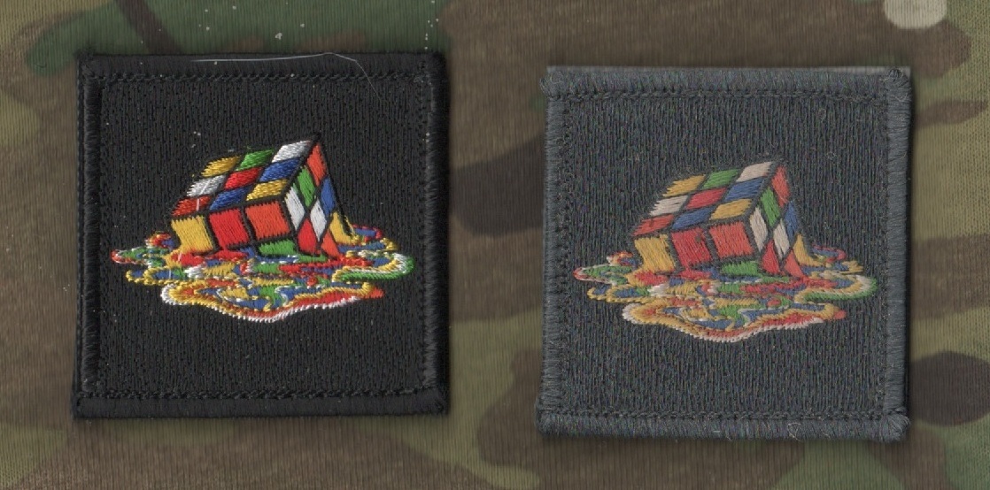 SYRIA IRAQ OP INHERENT RESOLVE GREEN BERETS ADVISORS 2" 2-TAB: Hot Rubix Cube
