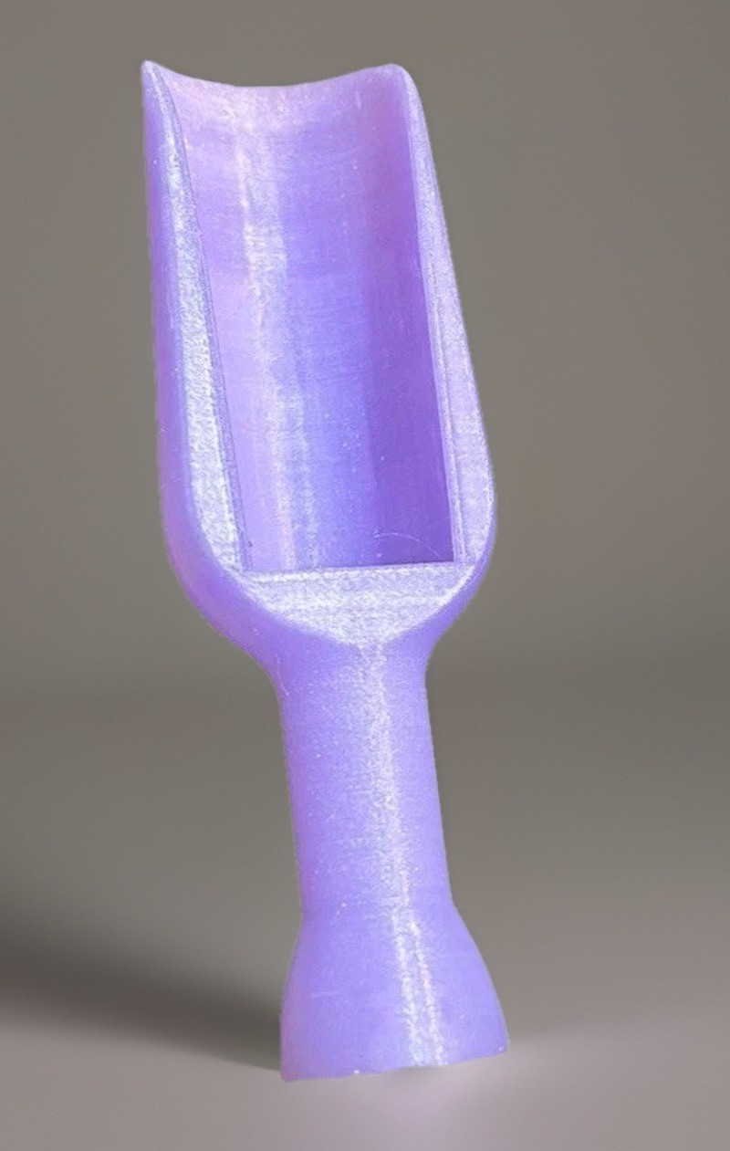 Purple PVA Bag Bait Scoop (glow in dark)