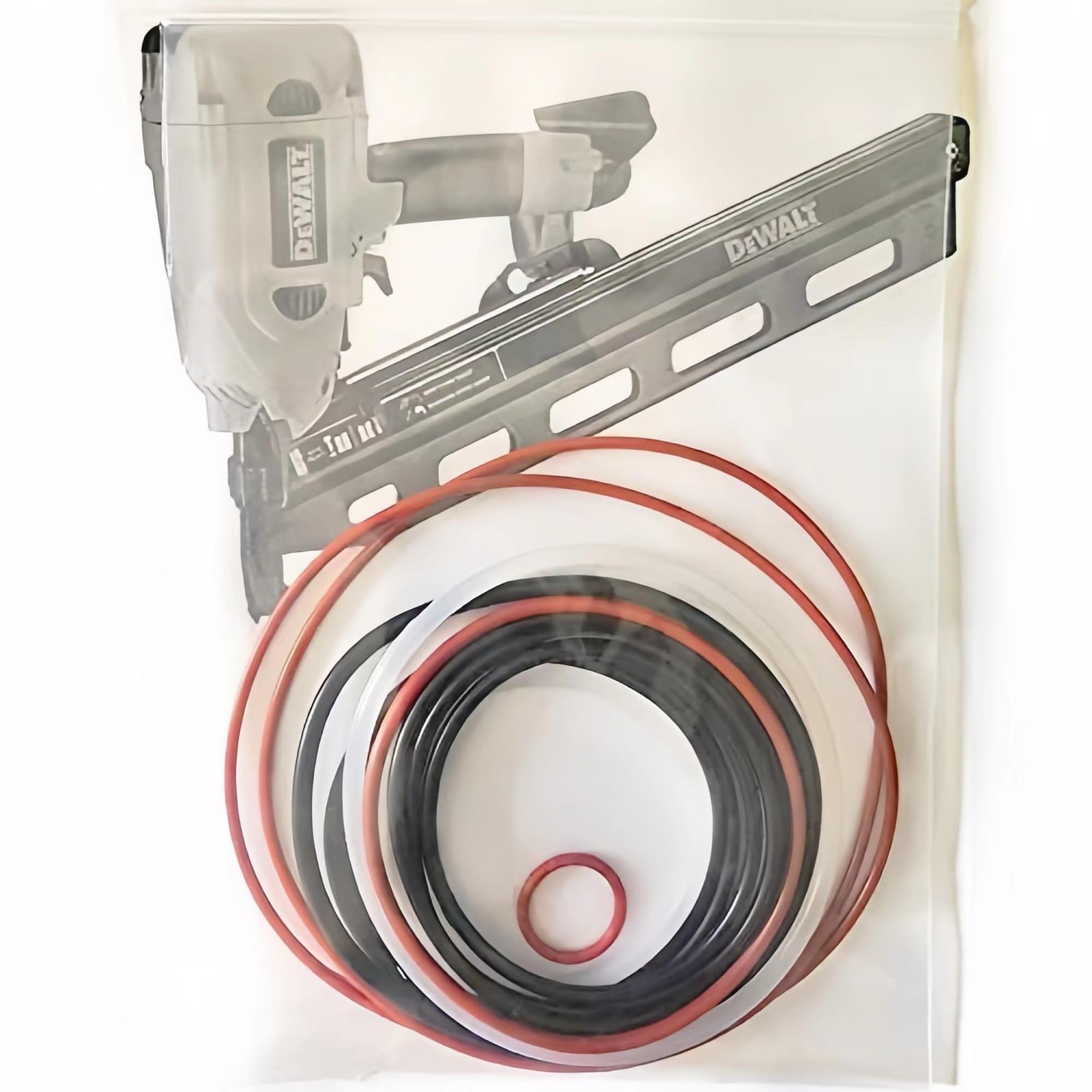 Generic D51844 Maintenance O-Ring Universal Frame Nail Rebuild Kit black