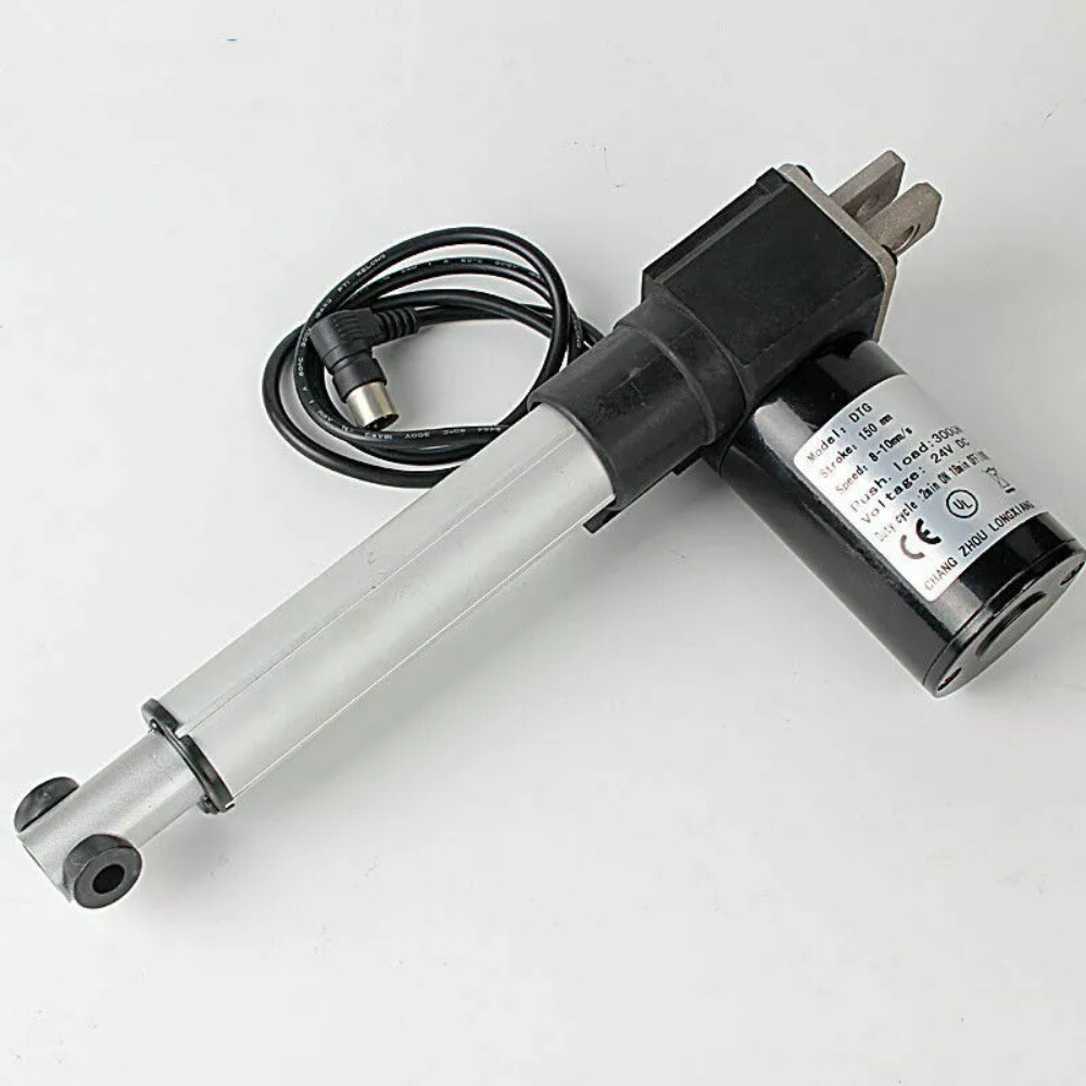 50-1200mm Stroke Lifter Electric Putter Rod DC12/24V Motor Linear Actuator 5mm/s