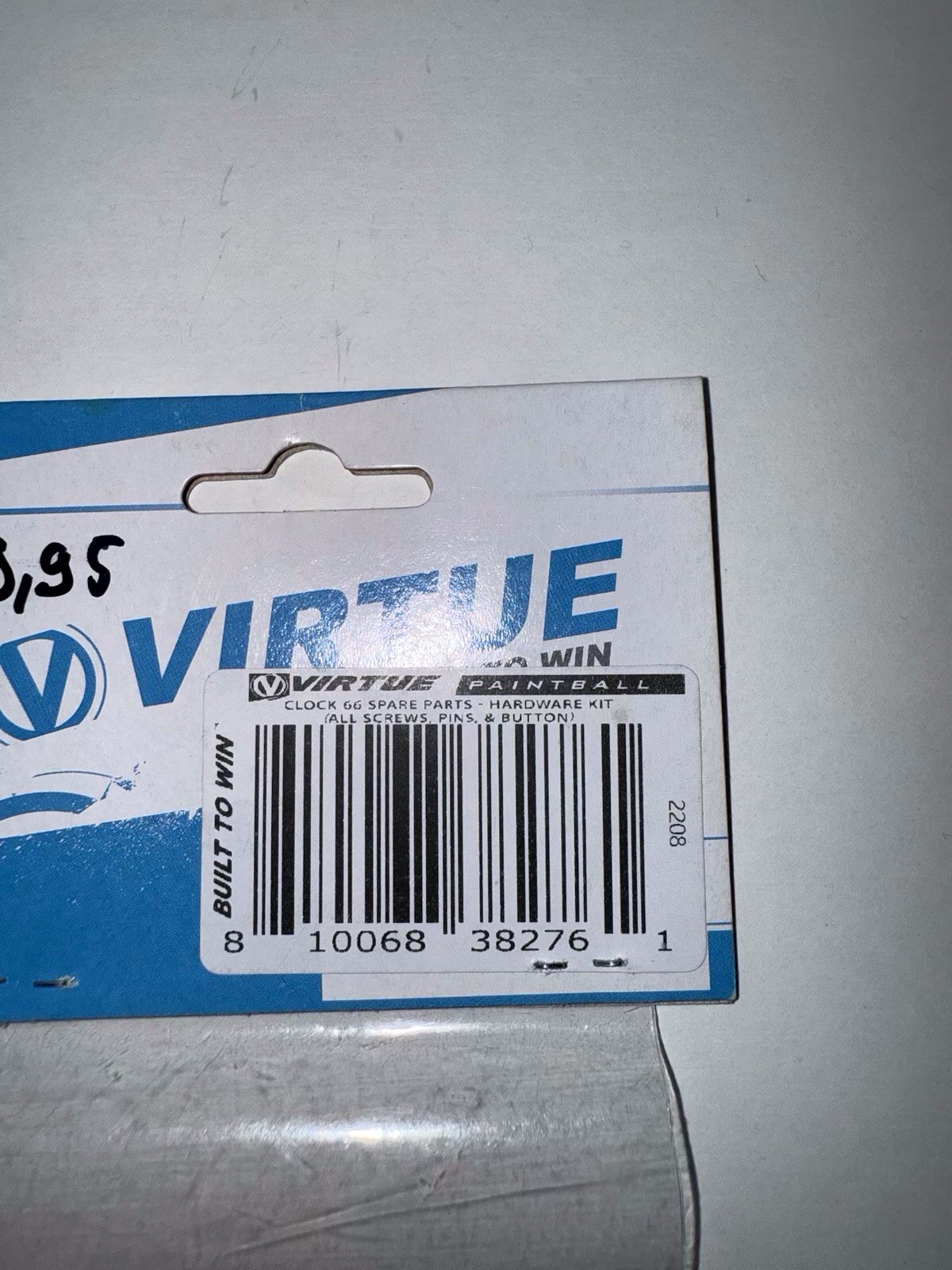 Virtue Clock 66 Hardware Kit All Screws Pins And Button New