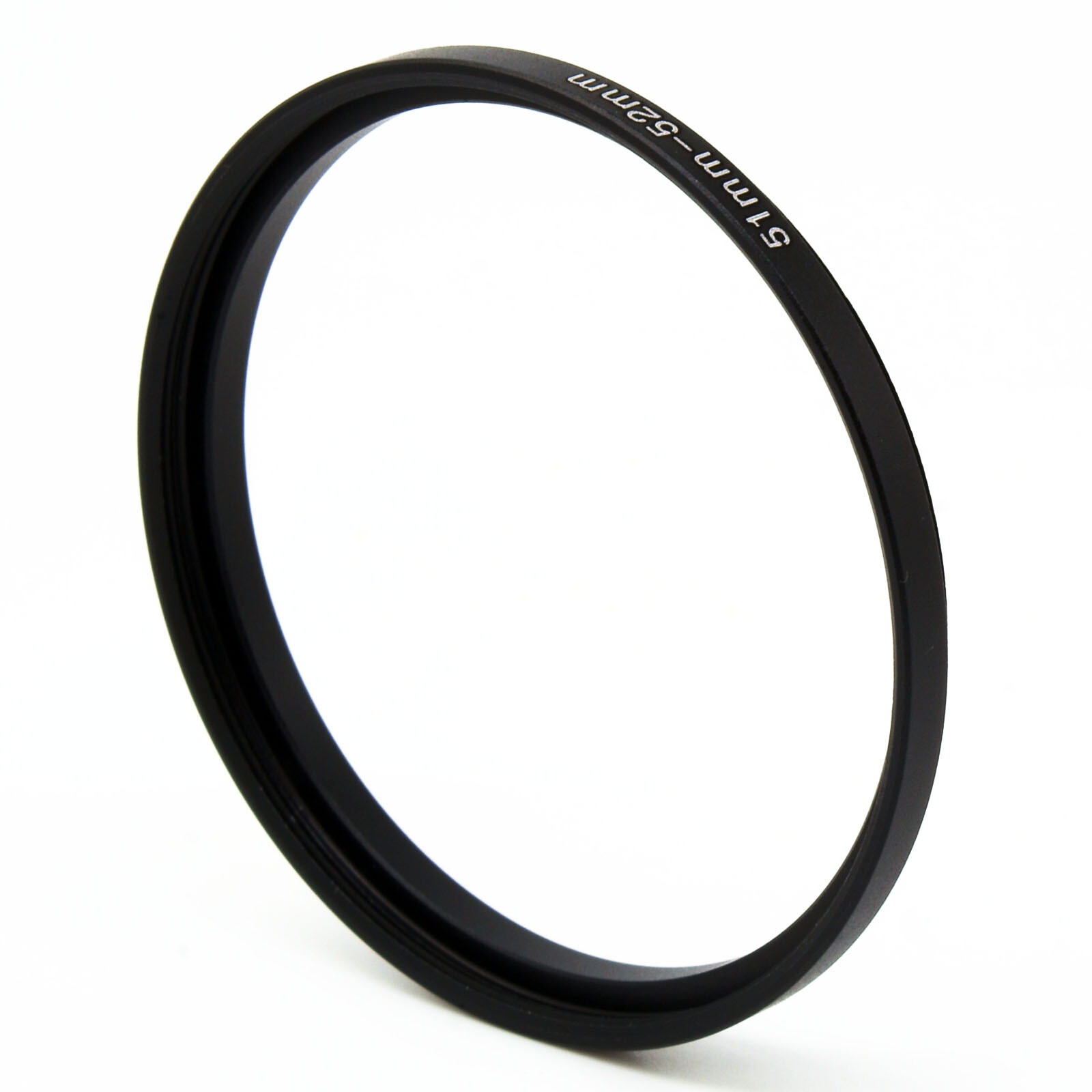 51-52 51mm-52mm Step Up Filter Ring 51mm x0.75 Male to 52mm x0.75 Female adapter