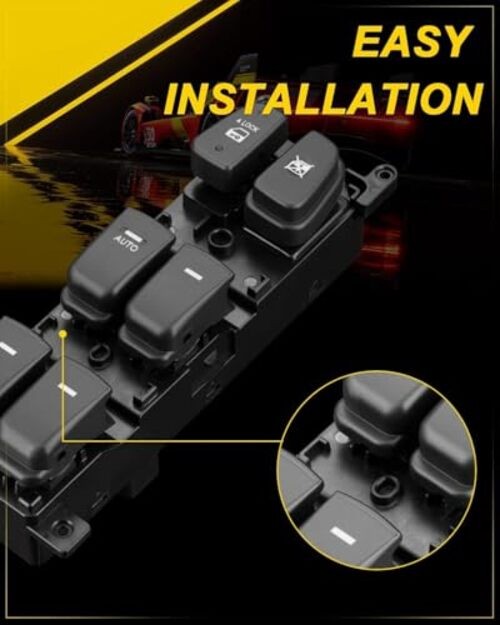 Upgraded Window Switch Driver Side for Hyundai Sonata 2009 2010 Power Master