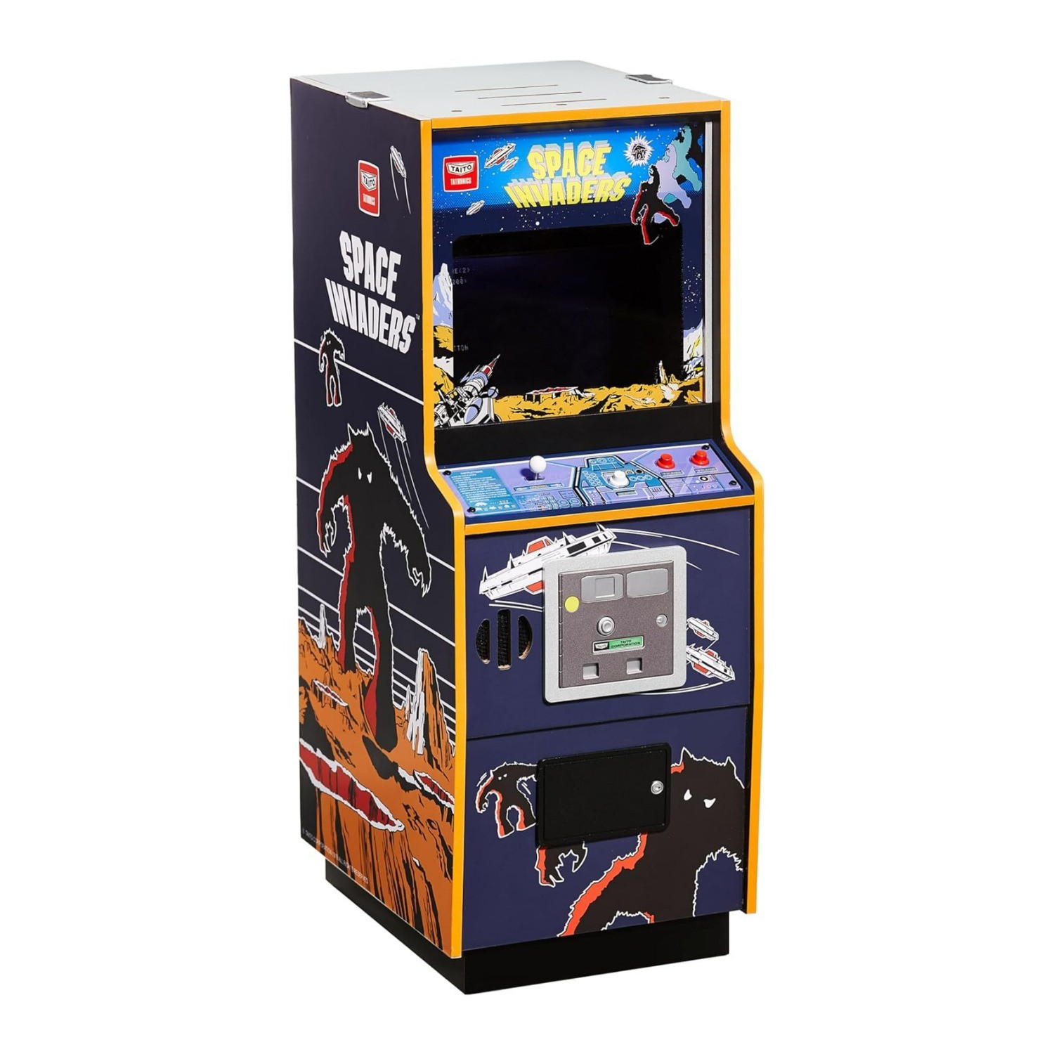 Numskull Quarter Arcades Space Invaders Mini Arcade 1/4 Scale Original ROM RARE