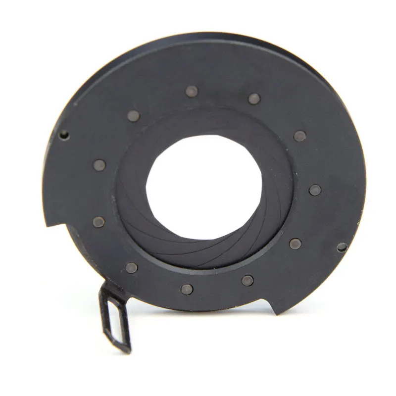 Adjustable Aperture 1.8-22mm Manual Iris Diaphragm 41mm Outer Diameter Camera