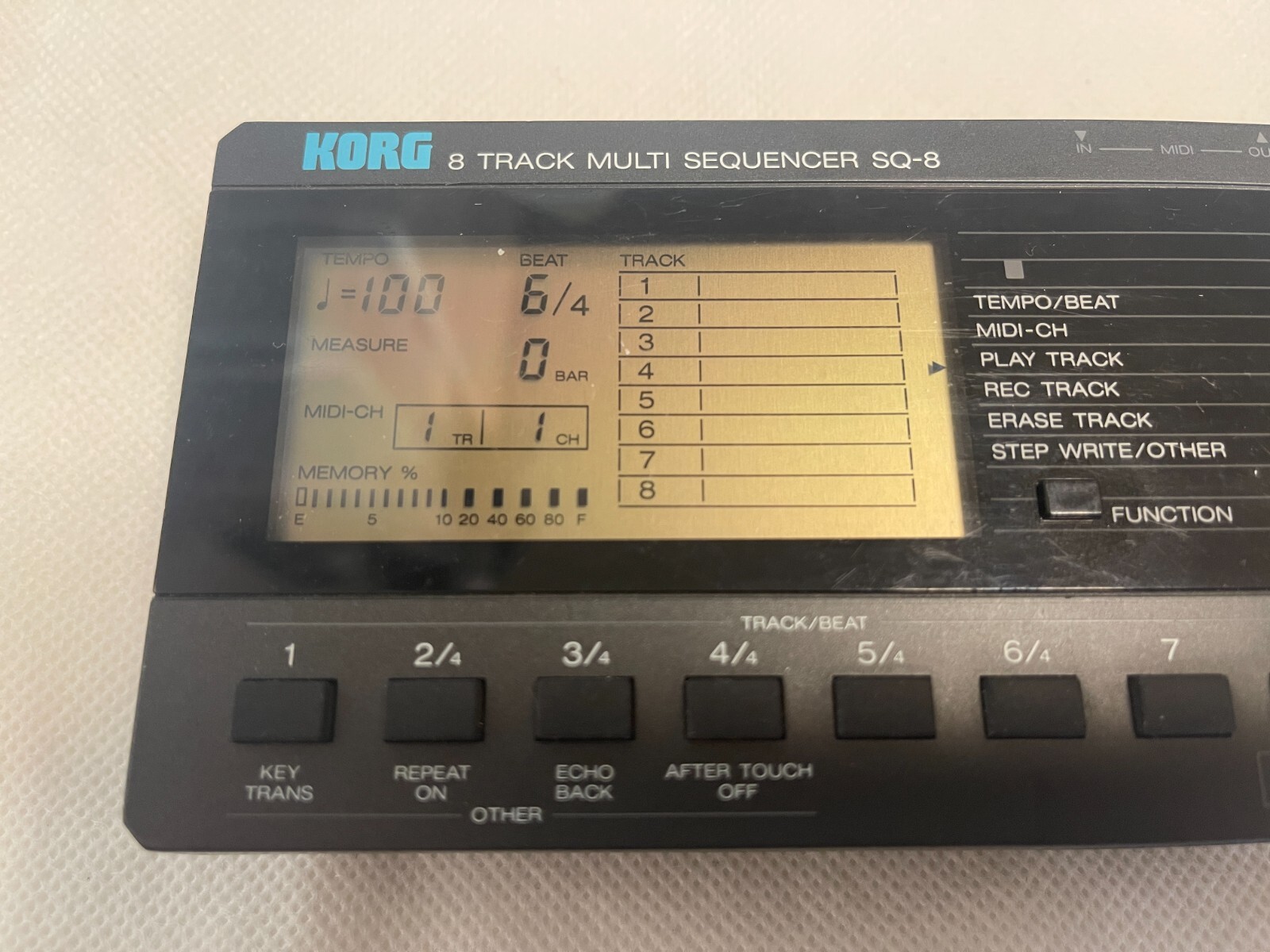 KORG SQ-8 8-Track Multi Sequencer