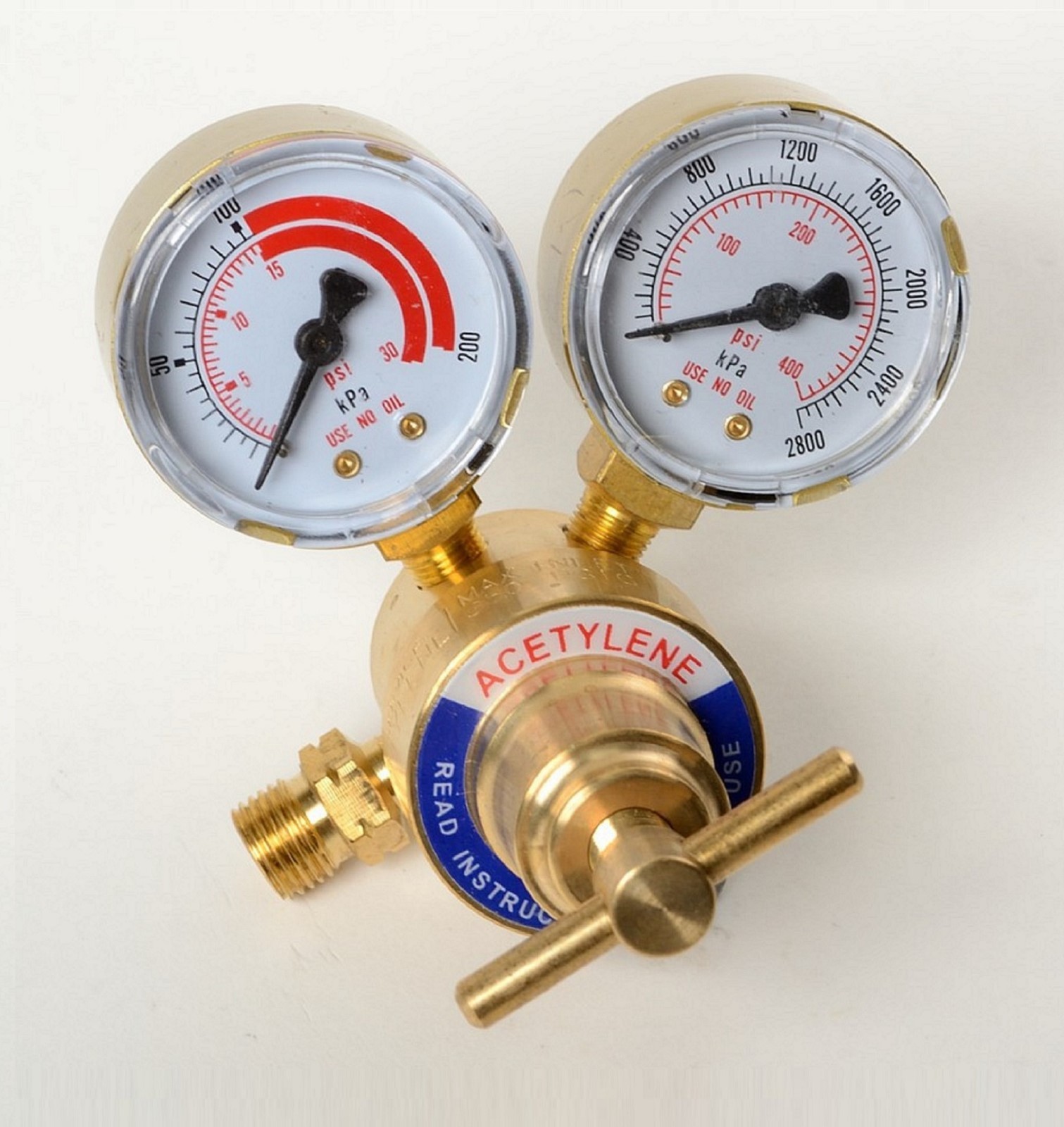 New Acetylene Gas Regulator Welding Cutting Torch Pressure Gauge Fits Victor