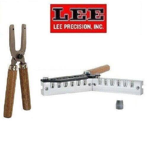 Lee COMBO 6-Cavity Bullet Mold 9mm/380 95 Grain RF+ Mold Handles! 90672+90005