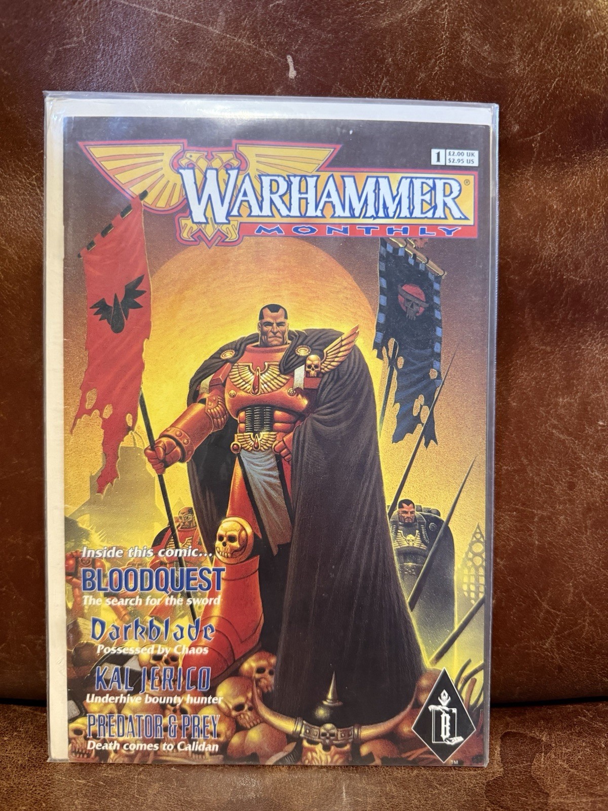 Warhammer Monthly #1 (1998) Bloodquest Black Library Games Workshop NM