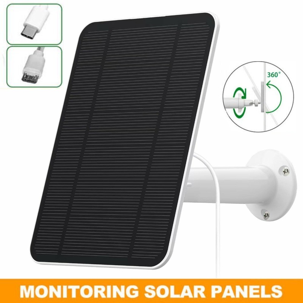 Solar Panel Charger Arlo Essential Spotlight Camera XL Power Supply Cable