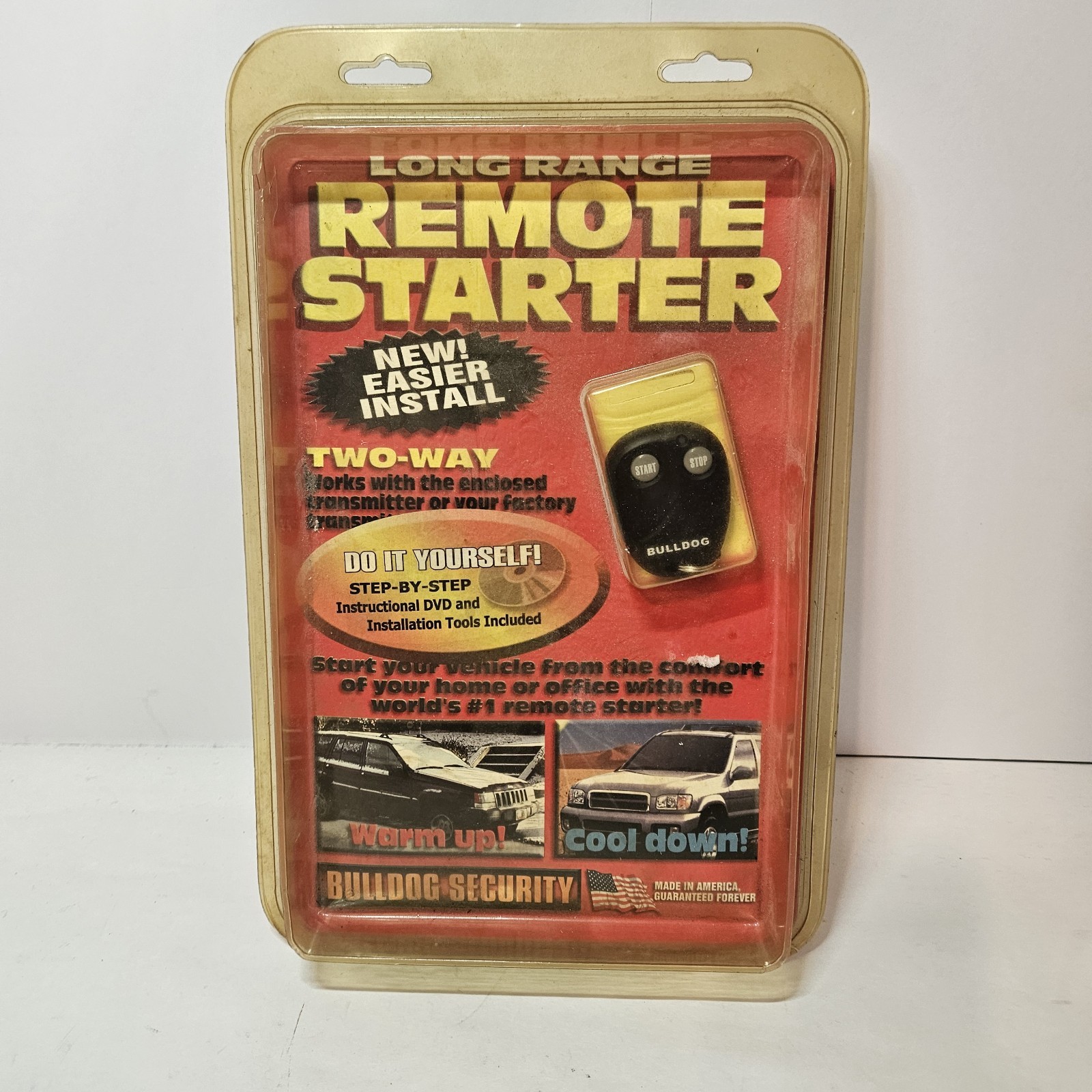 Vintage Bulldog Security Long Range Remote Starter Rs79