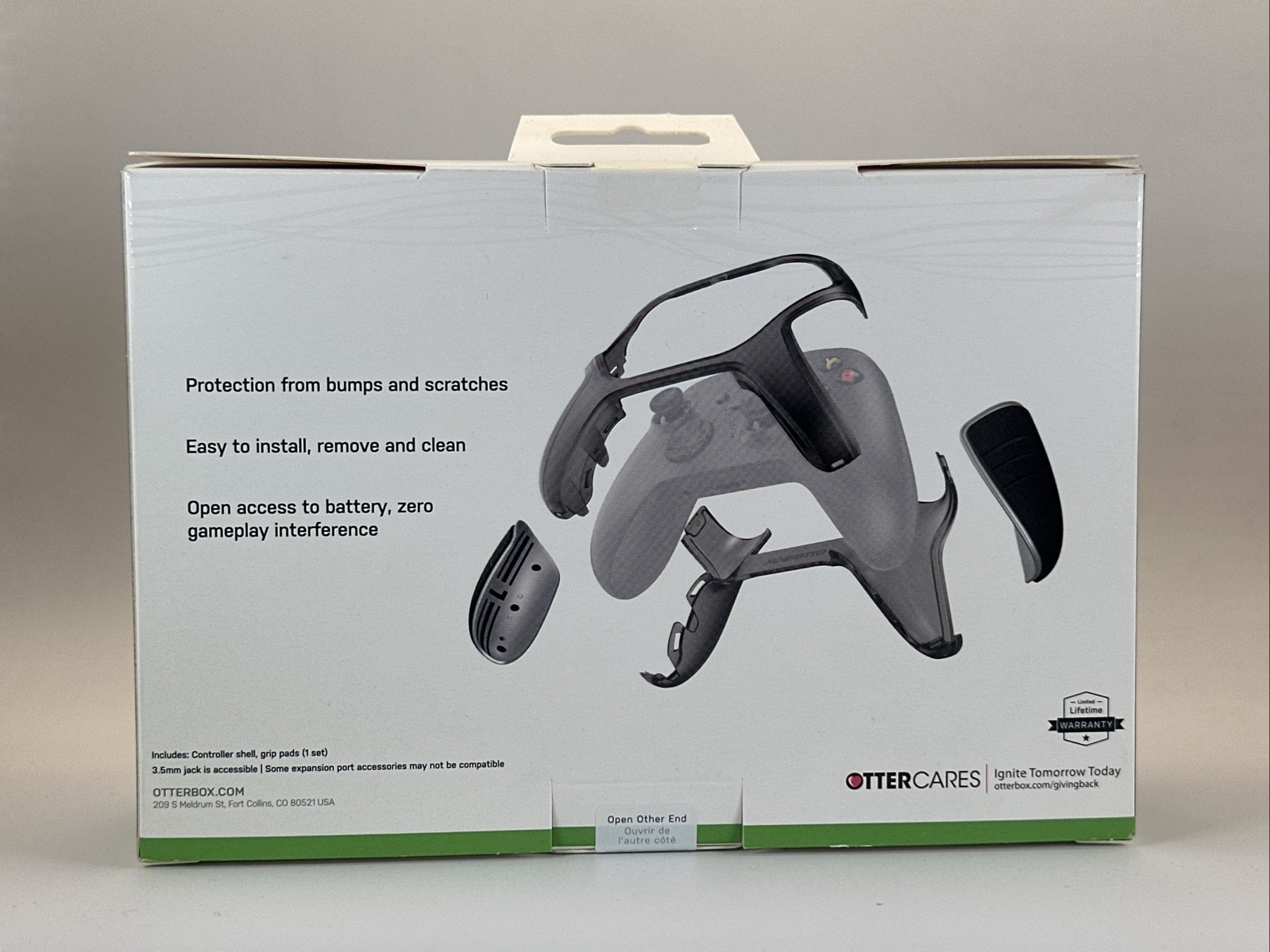OtterBox AXEM Xbox Controller Shell Black Protective Grip Cover