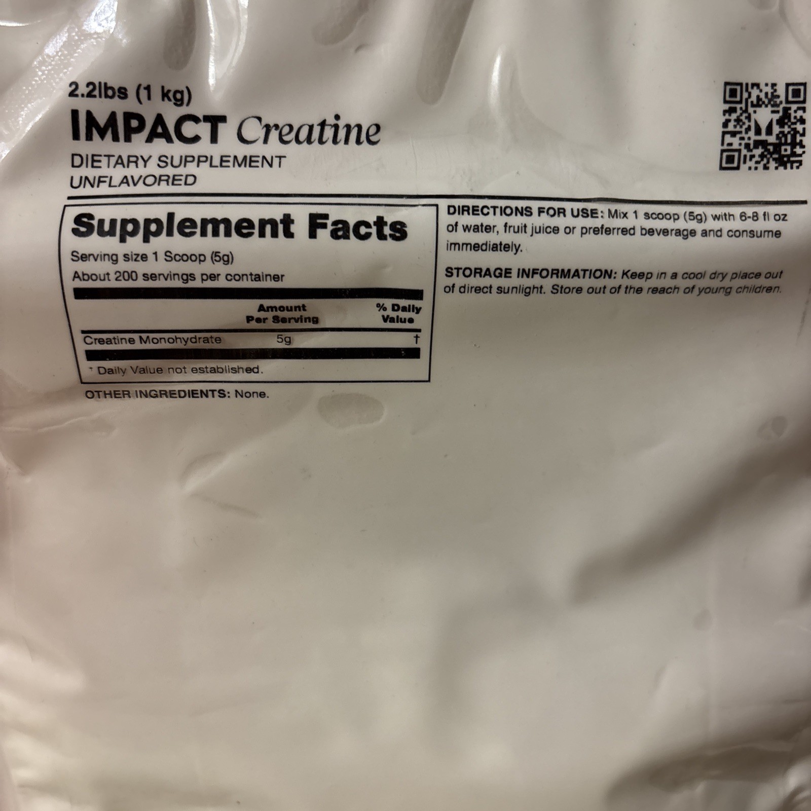 Myprotein Impact Creatinine