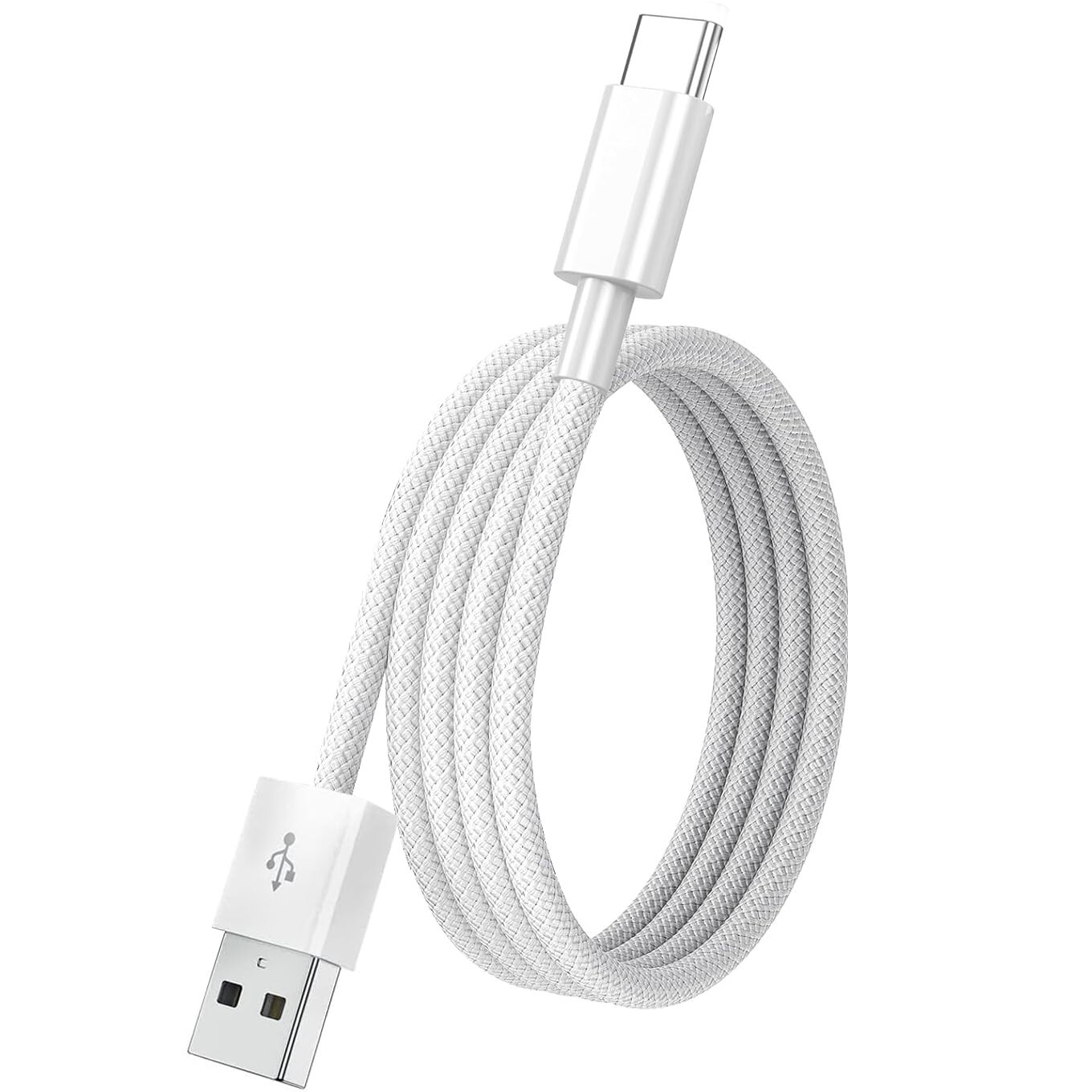 35W USB A to USB C Woven Cable for Apple iPhone 17/16/15 Pro Max/iPad Pro