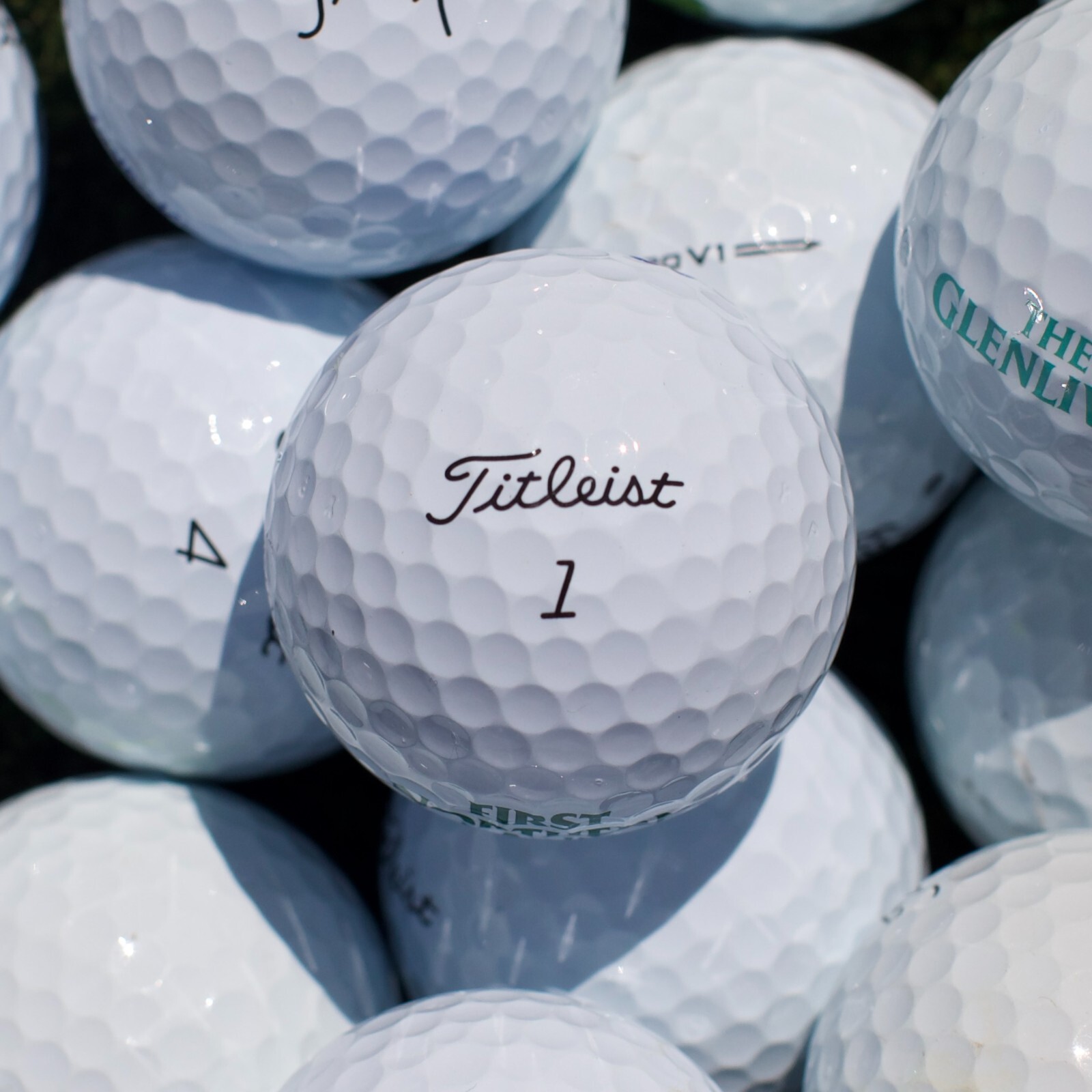 48 Titleist Pro V1 Near Mint Quality Used Golf Balls 4A / AAAA FREE SHIPPING
