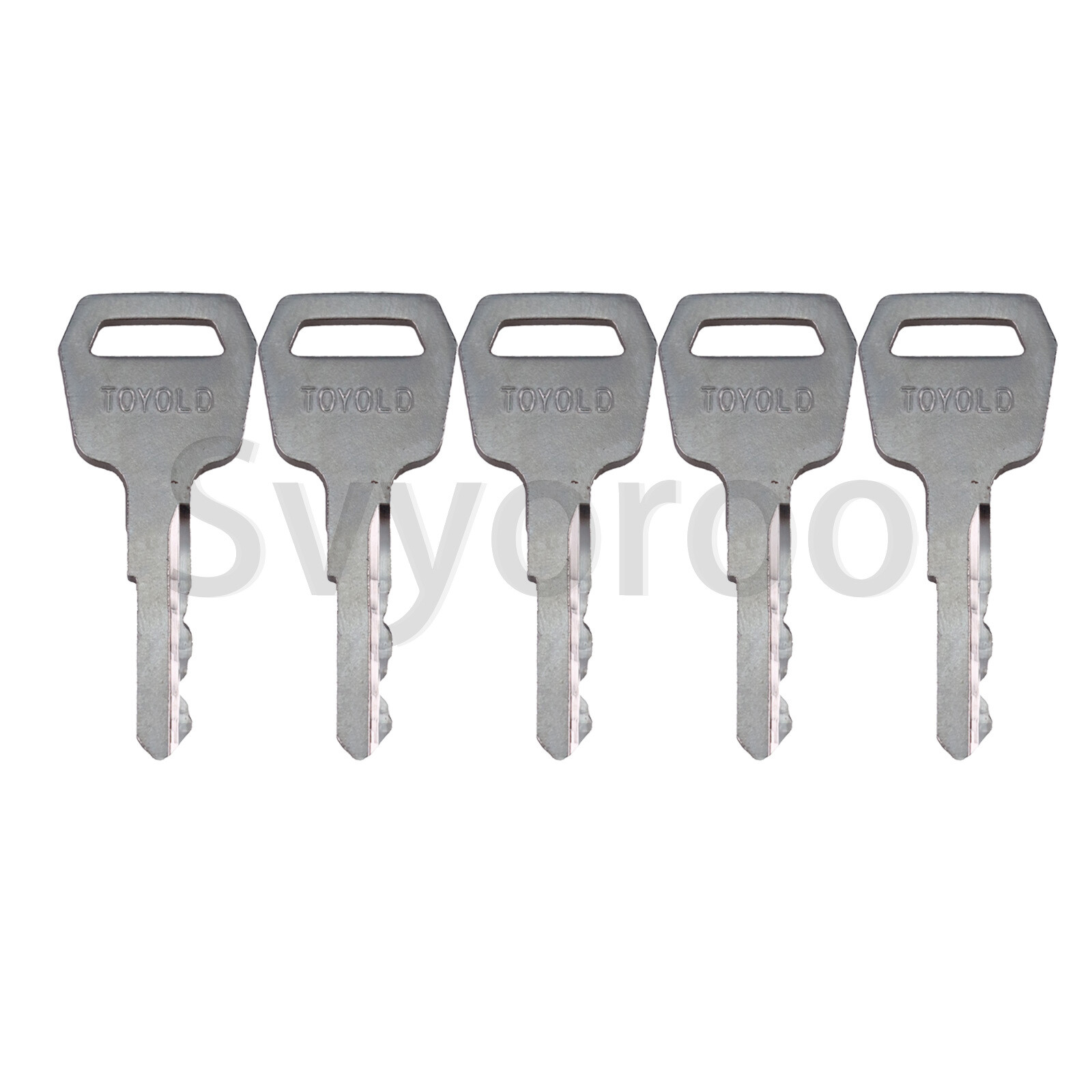 5PK Keys for Toyota Forklift (Early/Older Models) 511416 57421-22060-71 TOYOLD