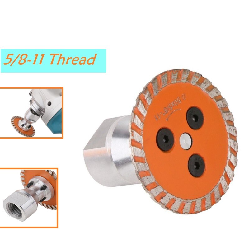 2'' Mini Diamond Cutting Disc 5/8-11 Saw Blade For Marble Concrete Granite Stone