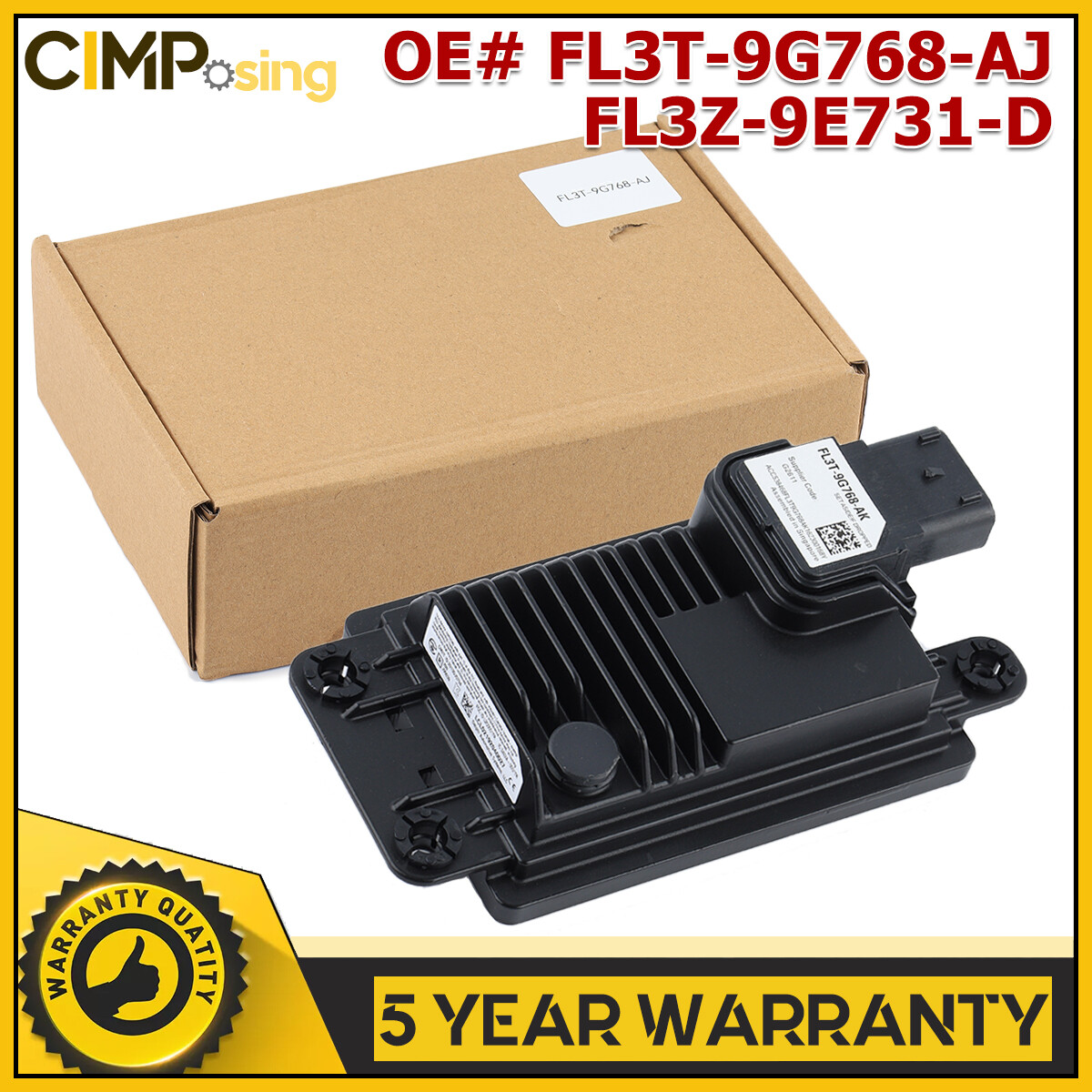FOR 2015-2020 FORD F-150 FRONT RADAR DISTANCE CRUISE CONTROL MODULE #FL3T9G768AJ