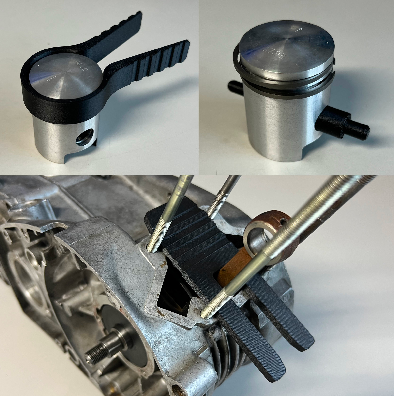 Simson S51 S50 Set Montage Kolben Führungsdorn Haltegabel Spannband Werkzeug