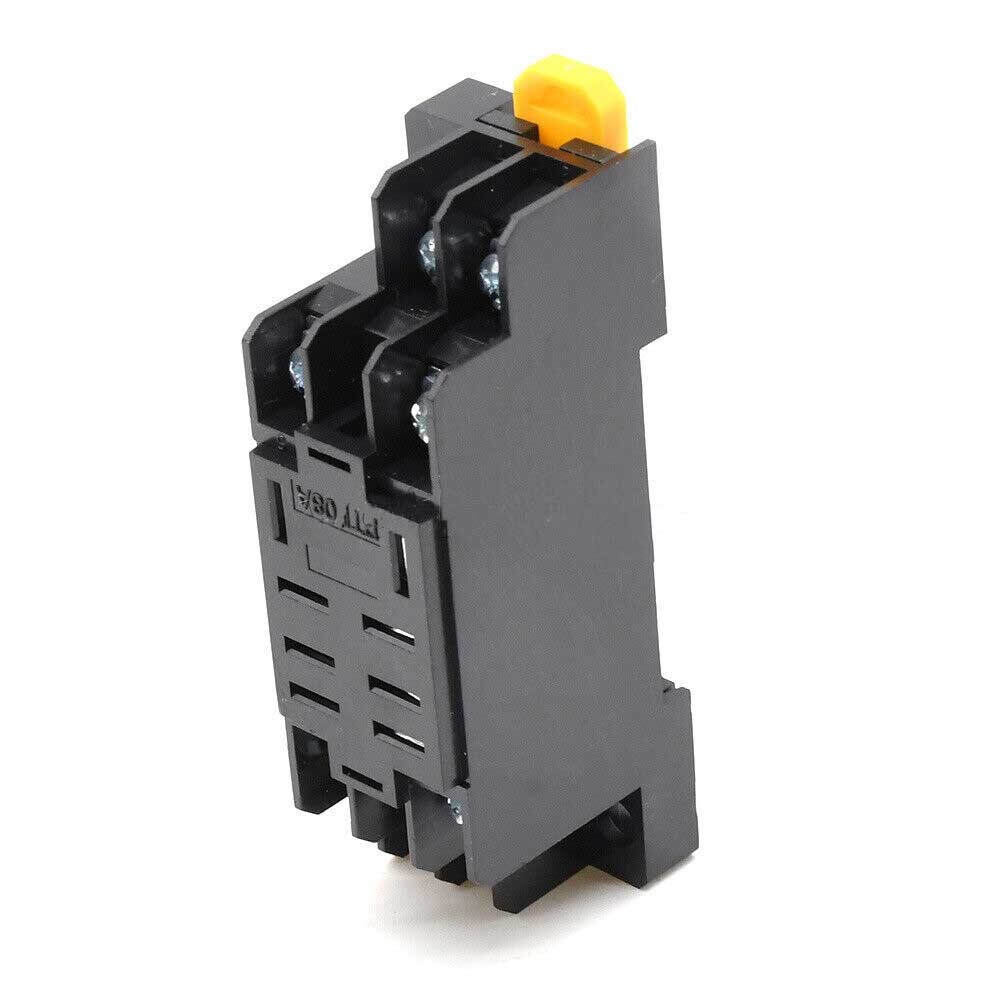 10PCS 12/24/110/220V AC/DC Coil Power Relay LY2NJ DPDT 8Pin HH62P JQX-13F w/Base