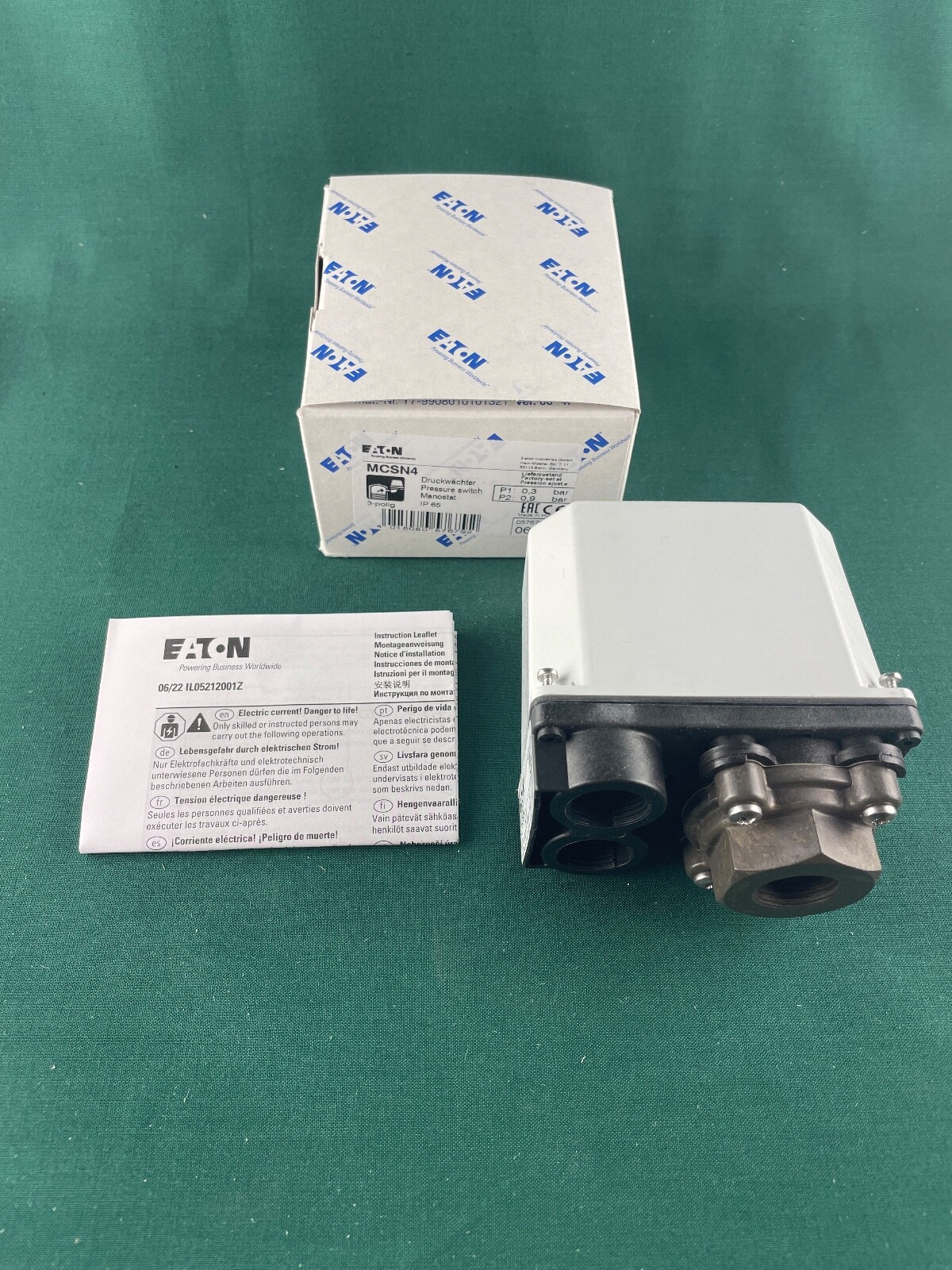 Eaton/Moeller Pressure Switch MCSN4