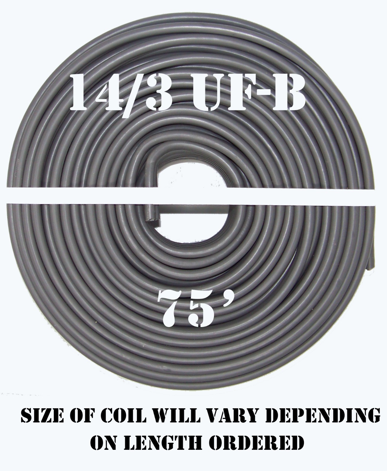 Cable Cabana 14/3 UF-B x 75' Underground Feeder Cable