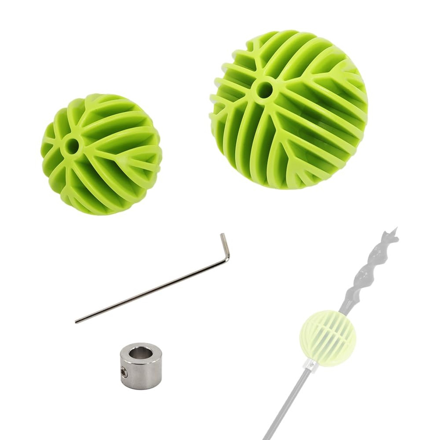 Flex Bit Placement Tool & Bumper Ball Guide Kit for 3/16" Shank Drill Bits - ...