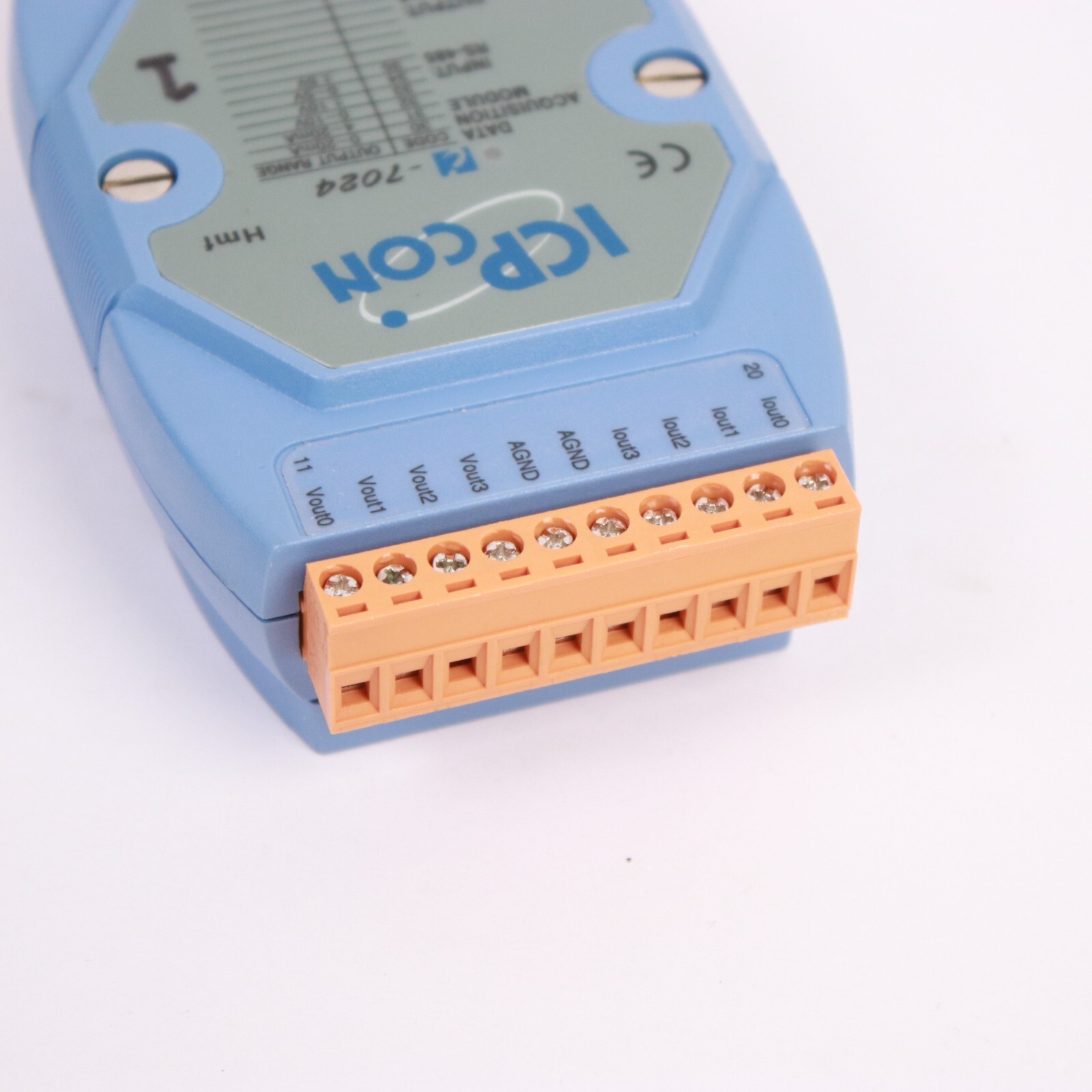 ICP CON I-7024 data acquisition module OUTPUT V,mA