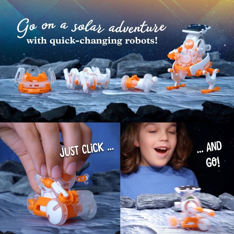 Solar Bots Cosmic Explorers