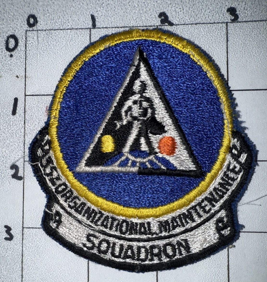 1970S - GWOT ERA USAF 35th Organizational Maintenance Squadron Patch (4)