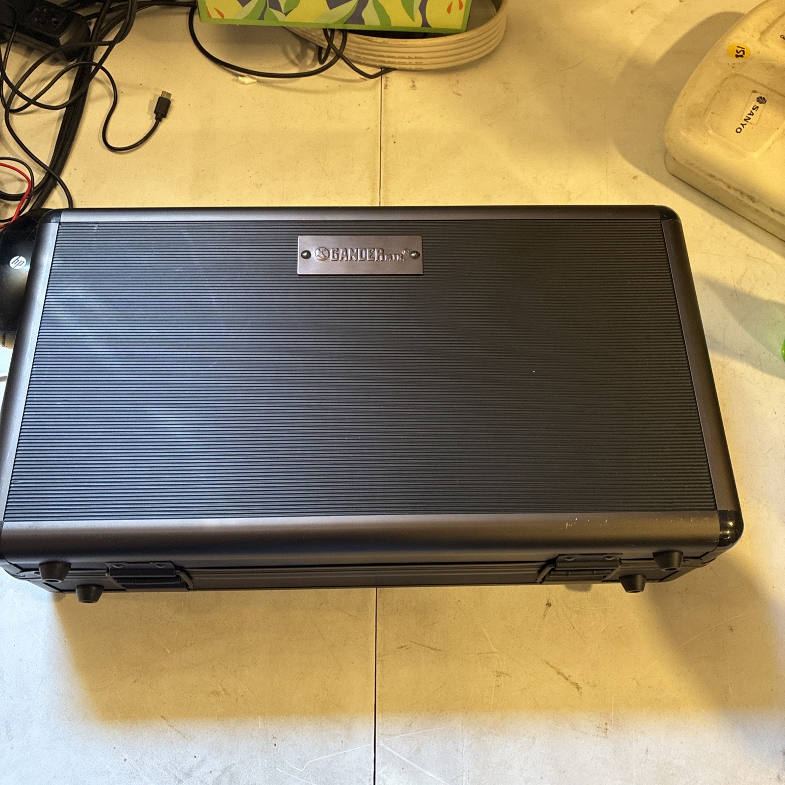 Rare Gander Mountain Heavy Duty Gun Case with Foam Insert Black Read Description