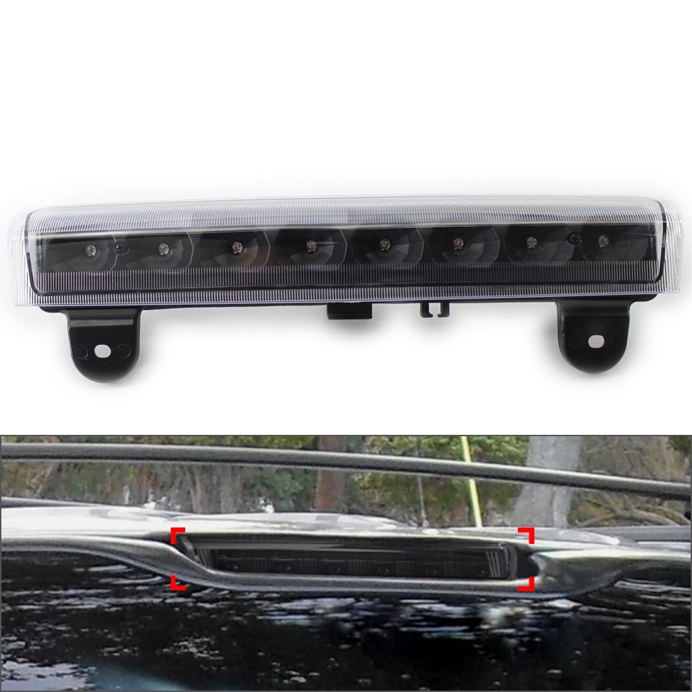 BLK Rear Roof Third Brake Light Stop Lamp For Chevy Suburban For GMC Yukon 00-06