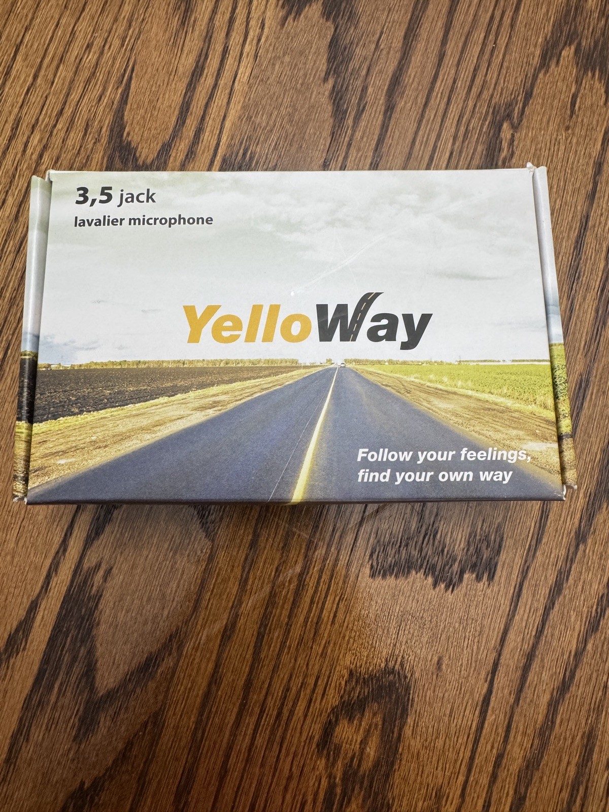 YelloWay 3.5mm Lavalier Lapel Microphone - Clear Audio for Phone/Camera/PC