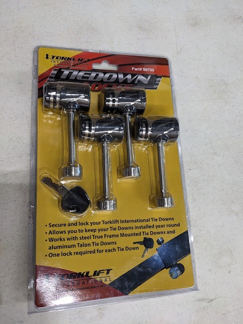 Torklift S9700 Tie Down Locks - Set of 4 {WHSE2.26A3}