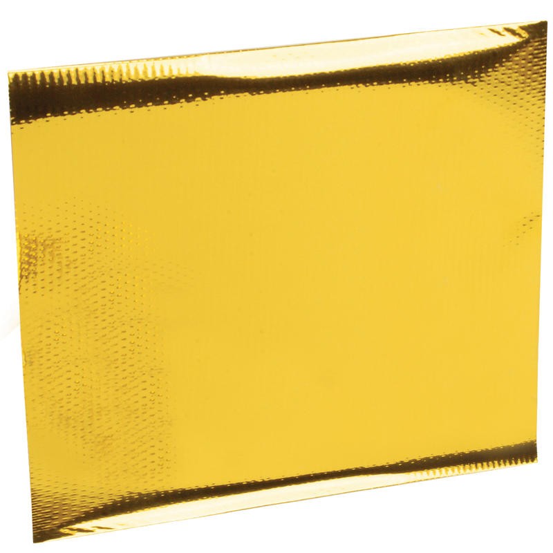DEI Heat Reflective Tape 10066; Reflect-A-Gold 12 x 12 x .0065 in. Thick 800 deg