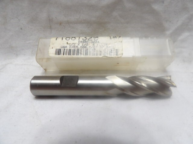 1/2" 4 Flute End Mill 71881320 - Made in the USA