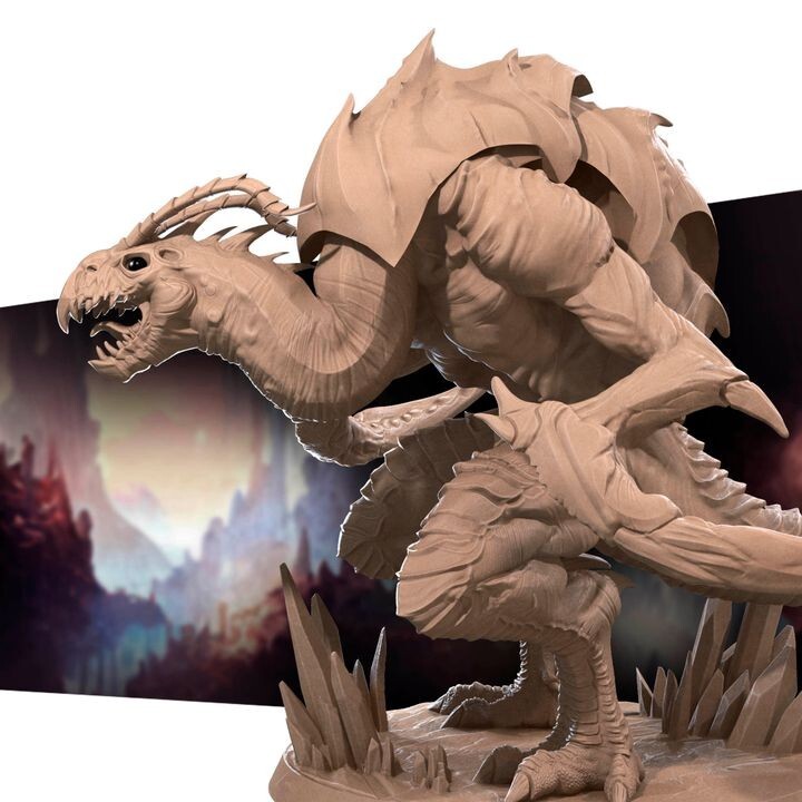 Bite the Bullet Fantasy Miniature Large Figure Hook Horror