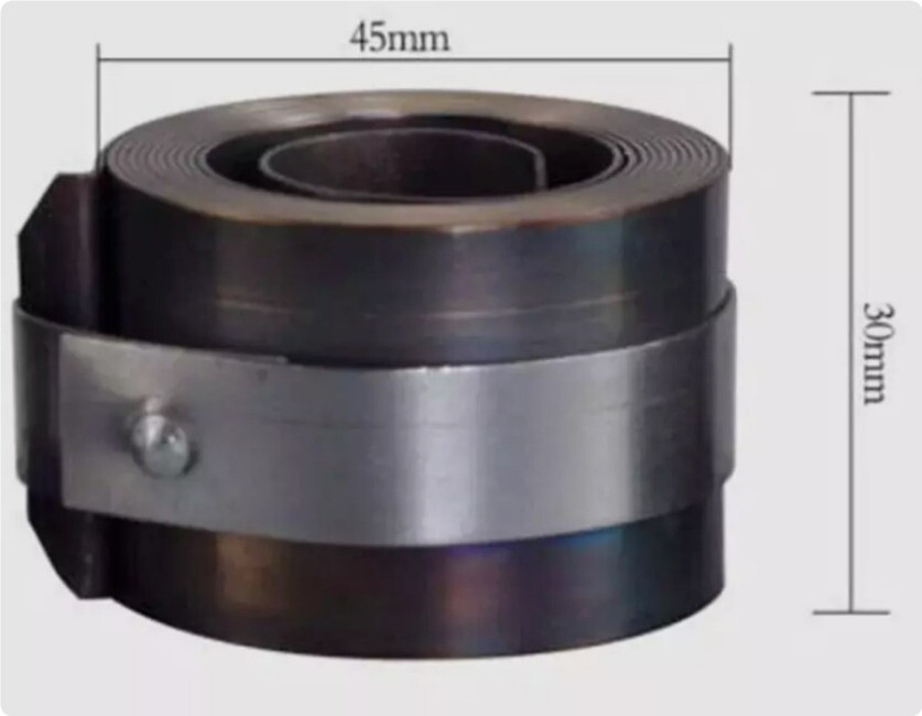 1pc Milling Machine Clock Return Spring/30mm CNC Vertical Mill Tool/B178