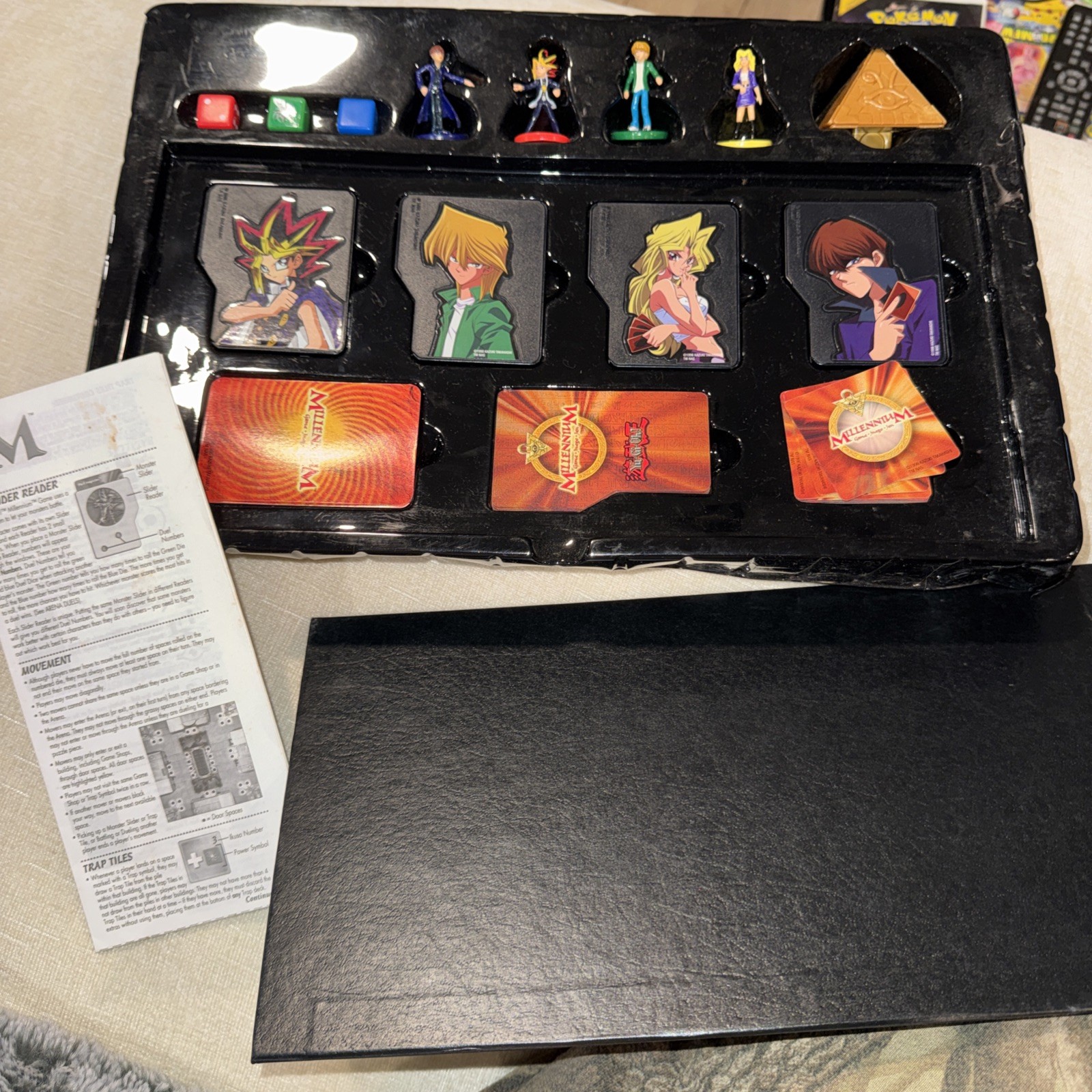 Yu-Gi-Oh 1996 Millennium Board Game Juego Jen Mattel 2002 Missing 1 Monster Card