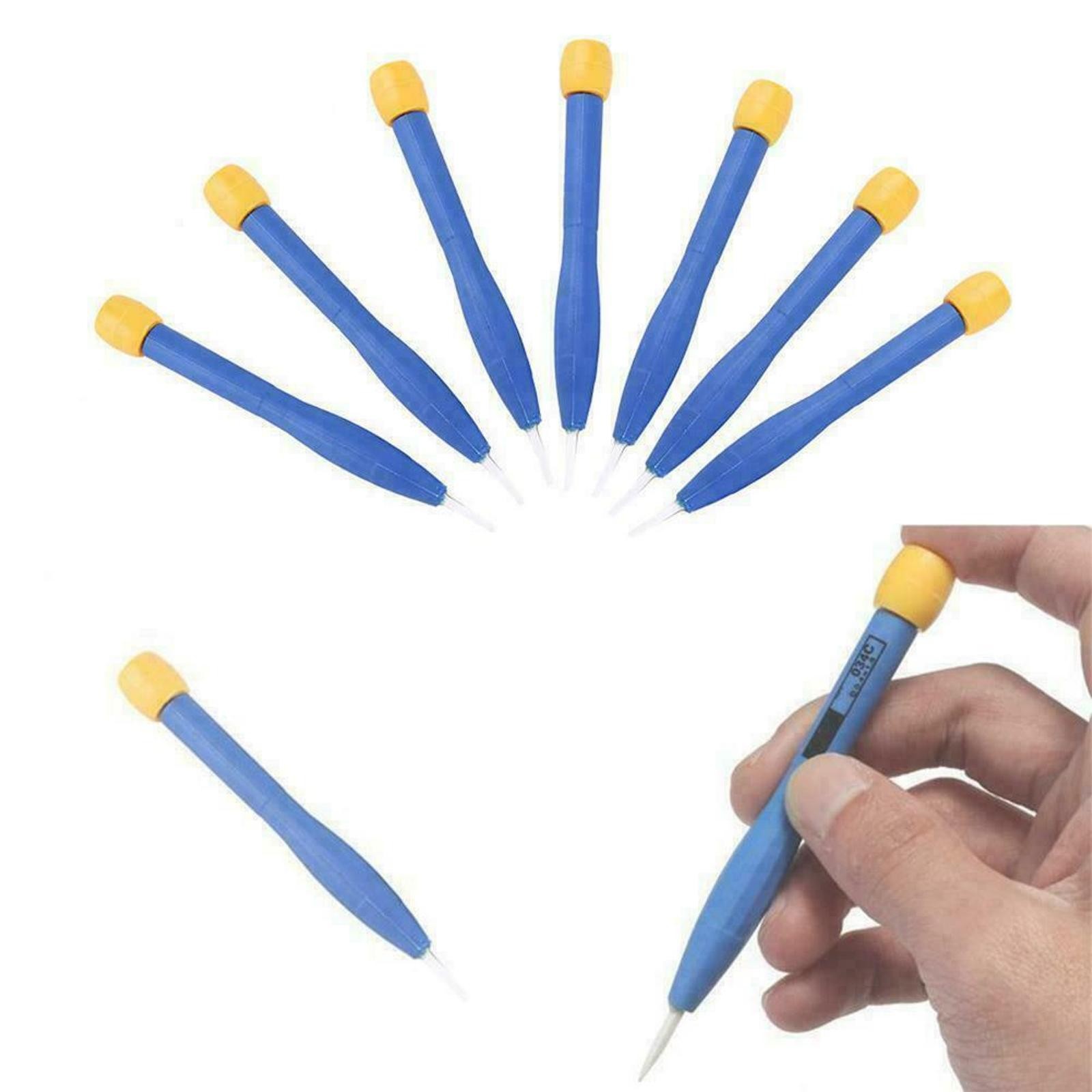 7 Different Bit Non-Magnetic&Static Screwdriver Kit Plastic Repair Tool Cer C1A5