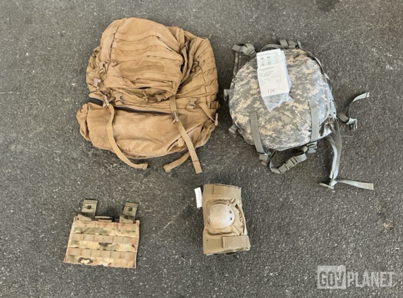 Military Field Packs, Magazine Pouches, Medic Bags, Elbow Pads, NSN Lot