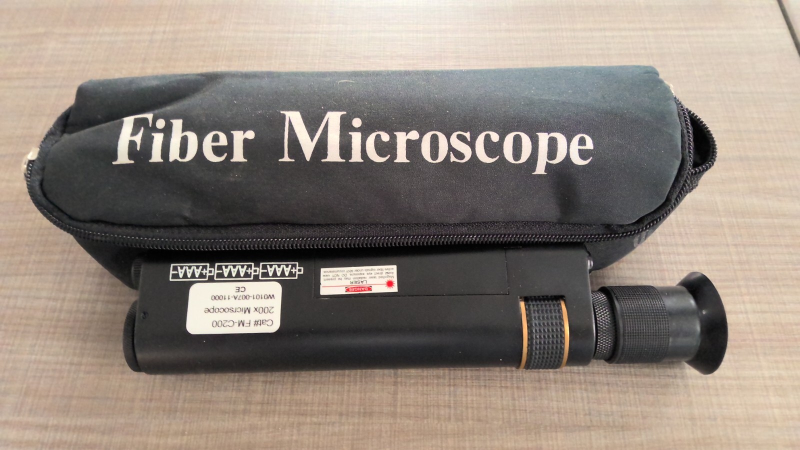 Westover Scientific FM-C200 - 2 200x Fiber Microscope with Case!